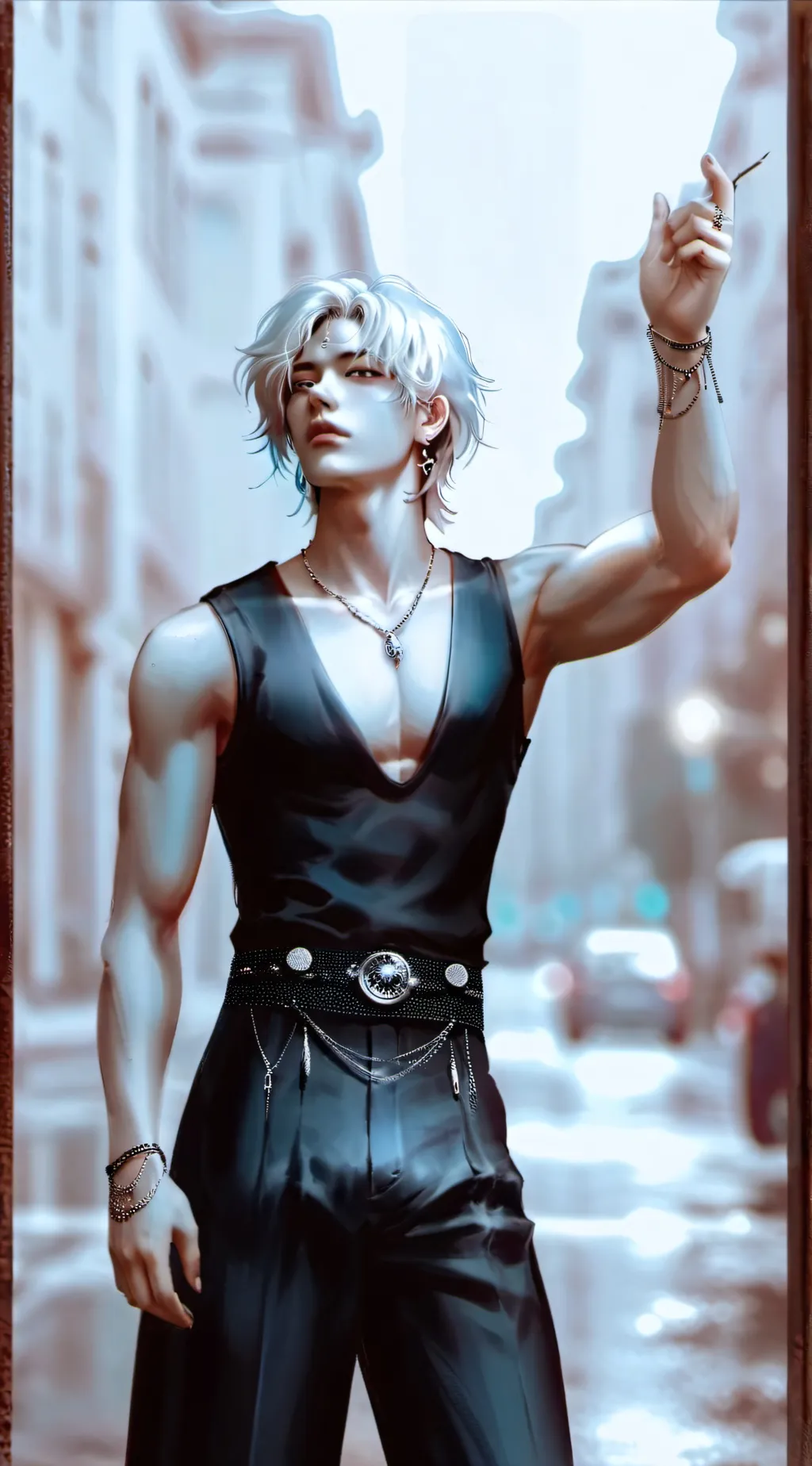 ai character: Ethan  background