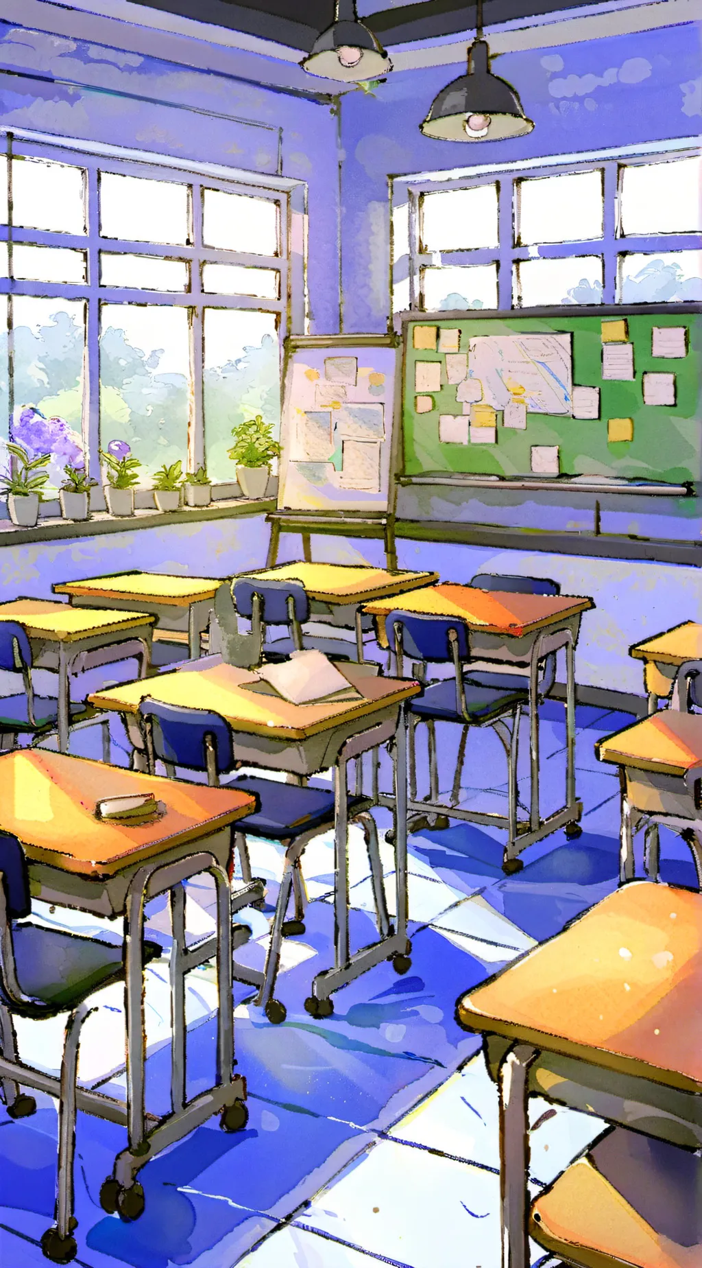 ai character: ☆MHA☆ background