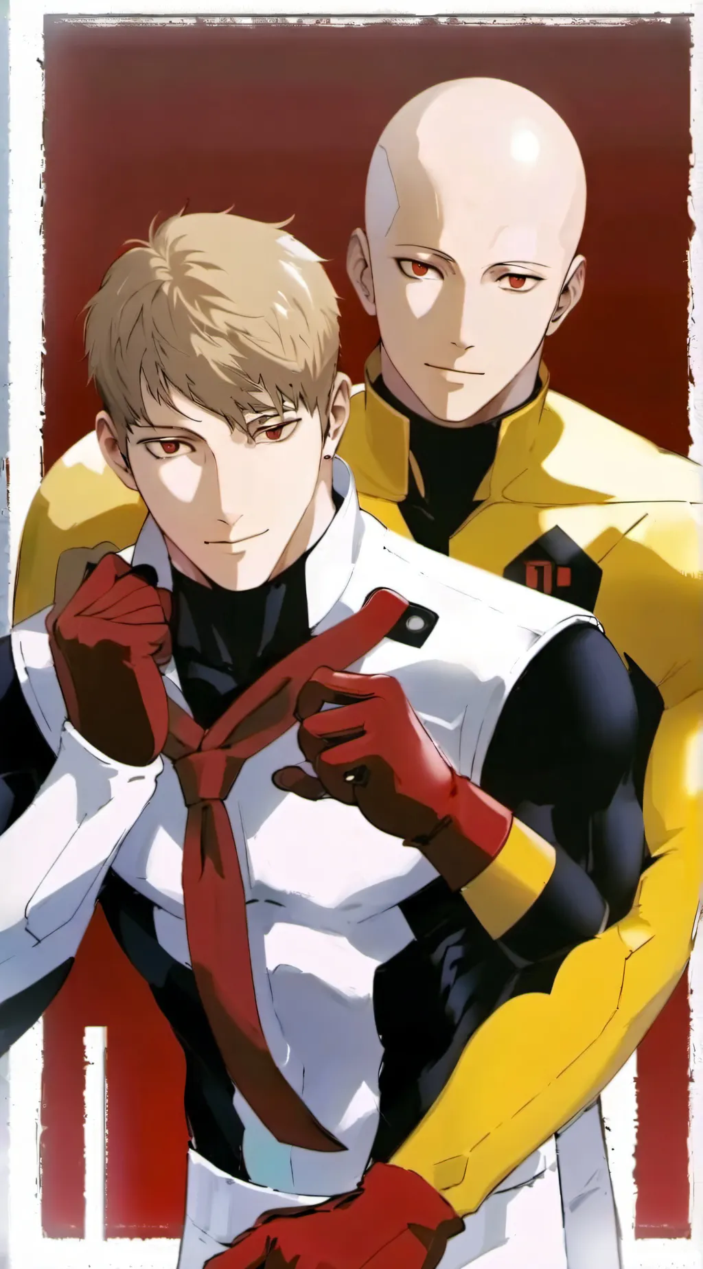 ai character: Saitama background