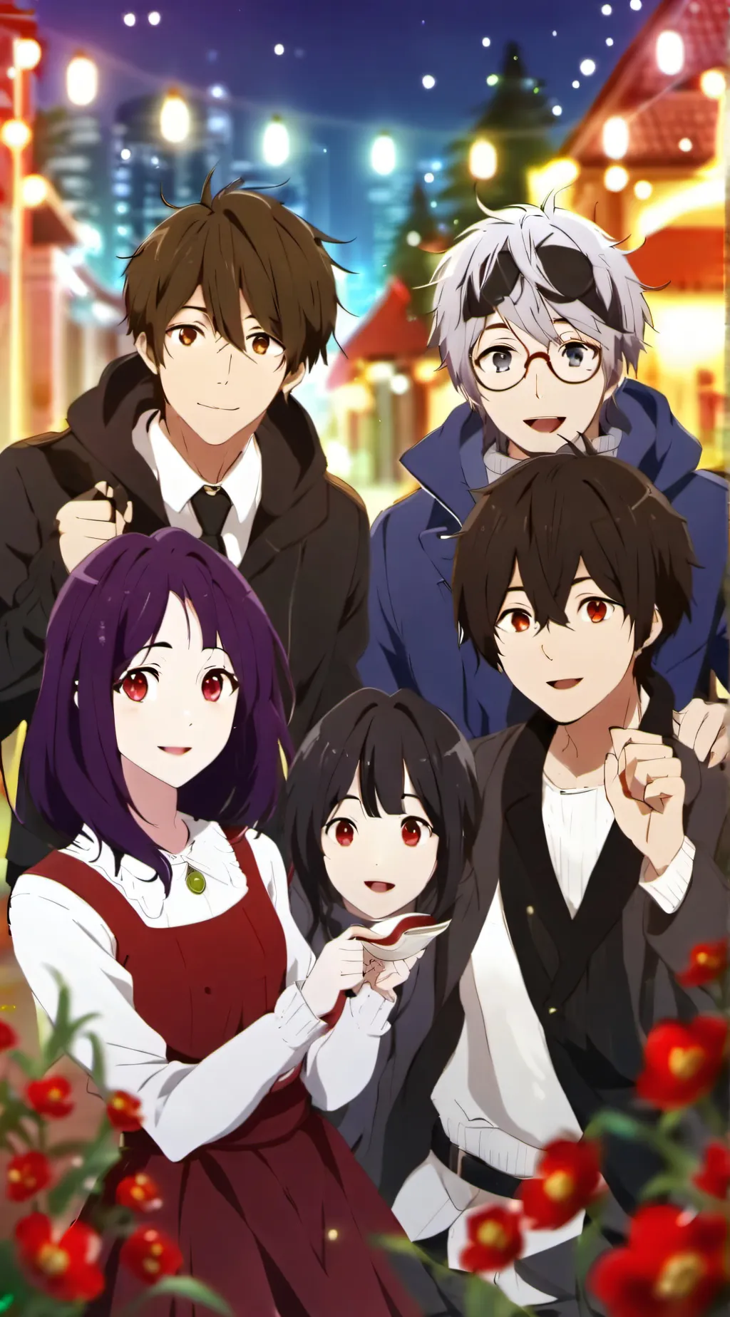 ai character: Mha prank background