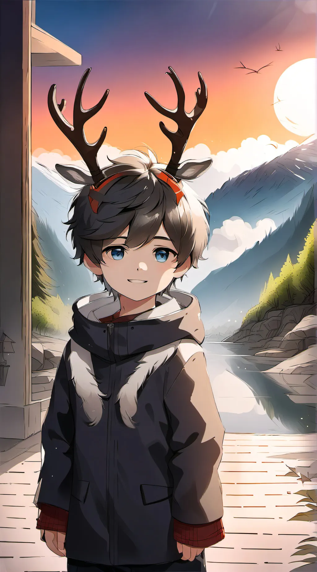 ai character: 👑Wendigo_King👑 background