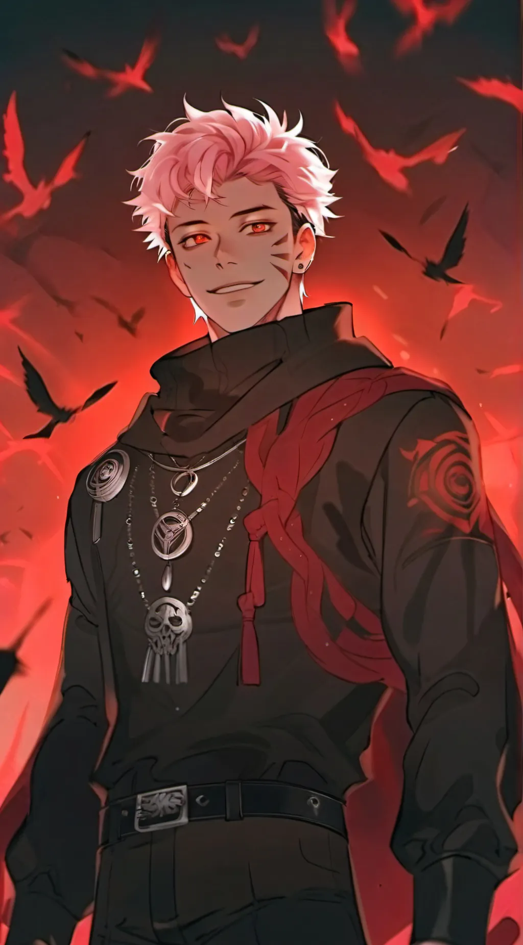 ai character: Ryomen Sukuna  background