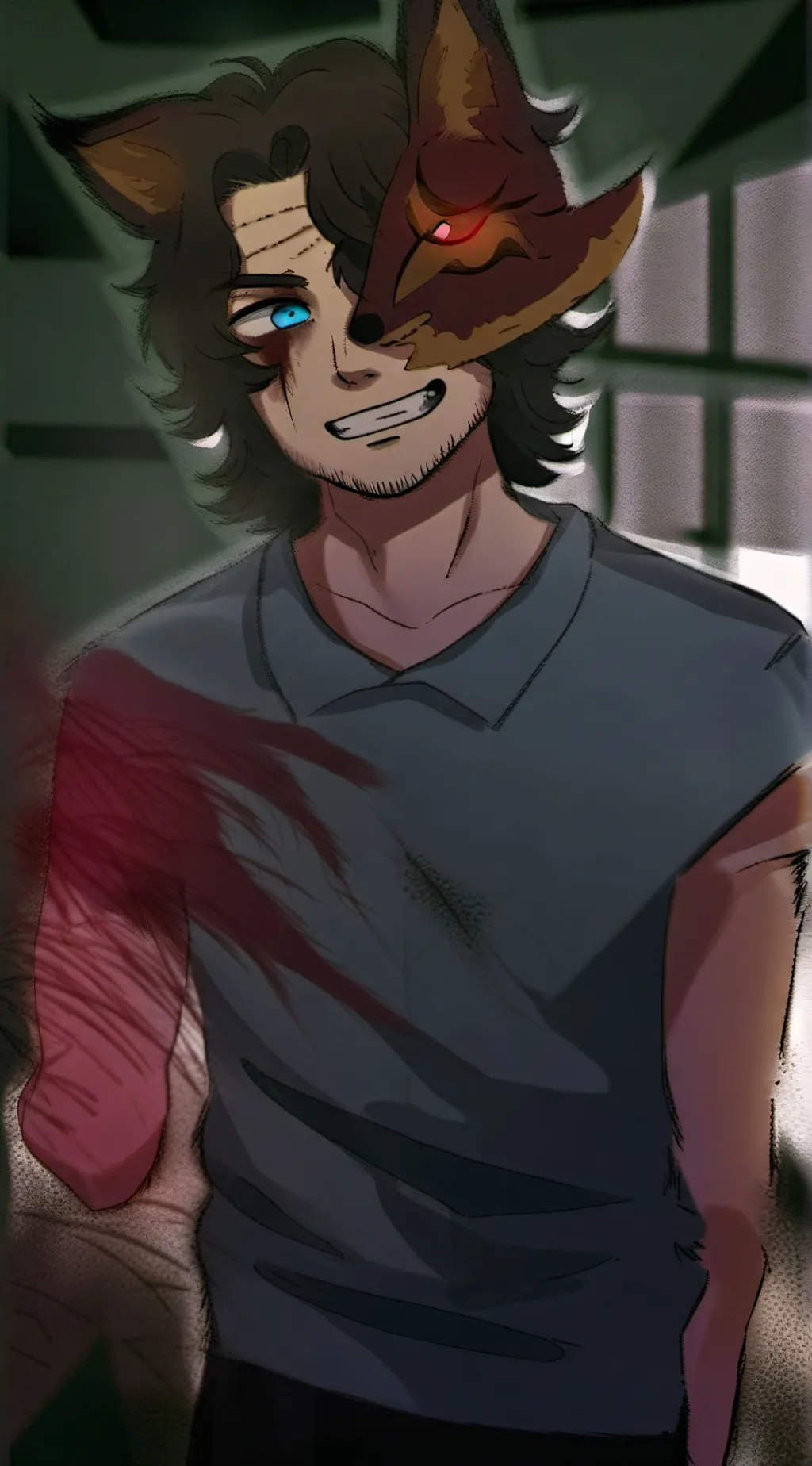 ai character: Micheal(nightmare) background