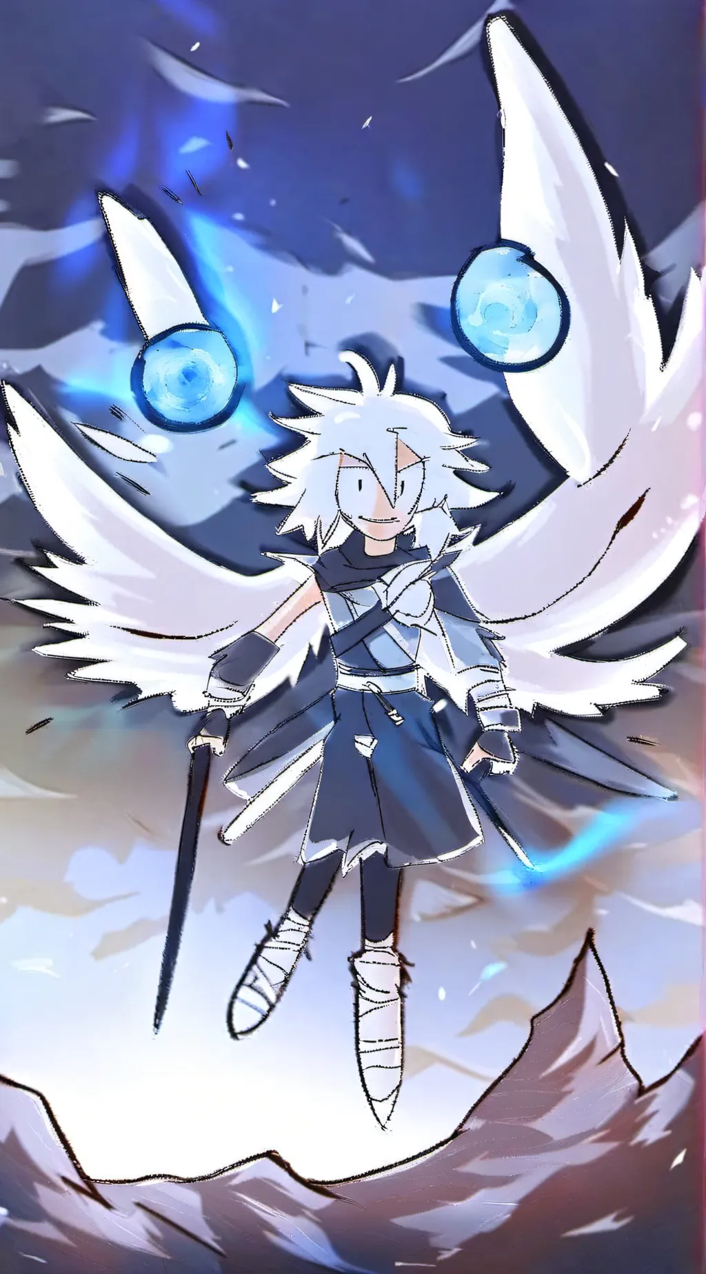 ai character: Engel background