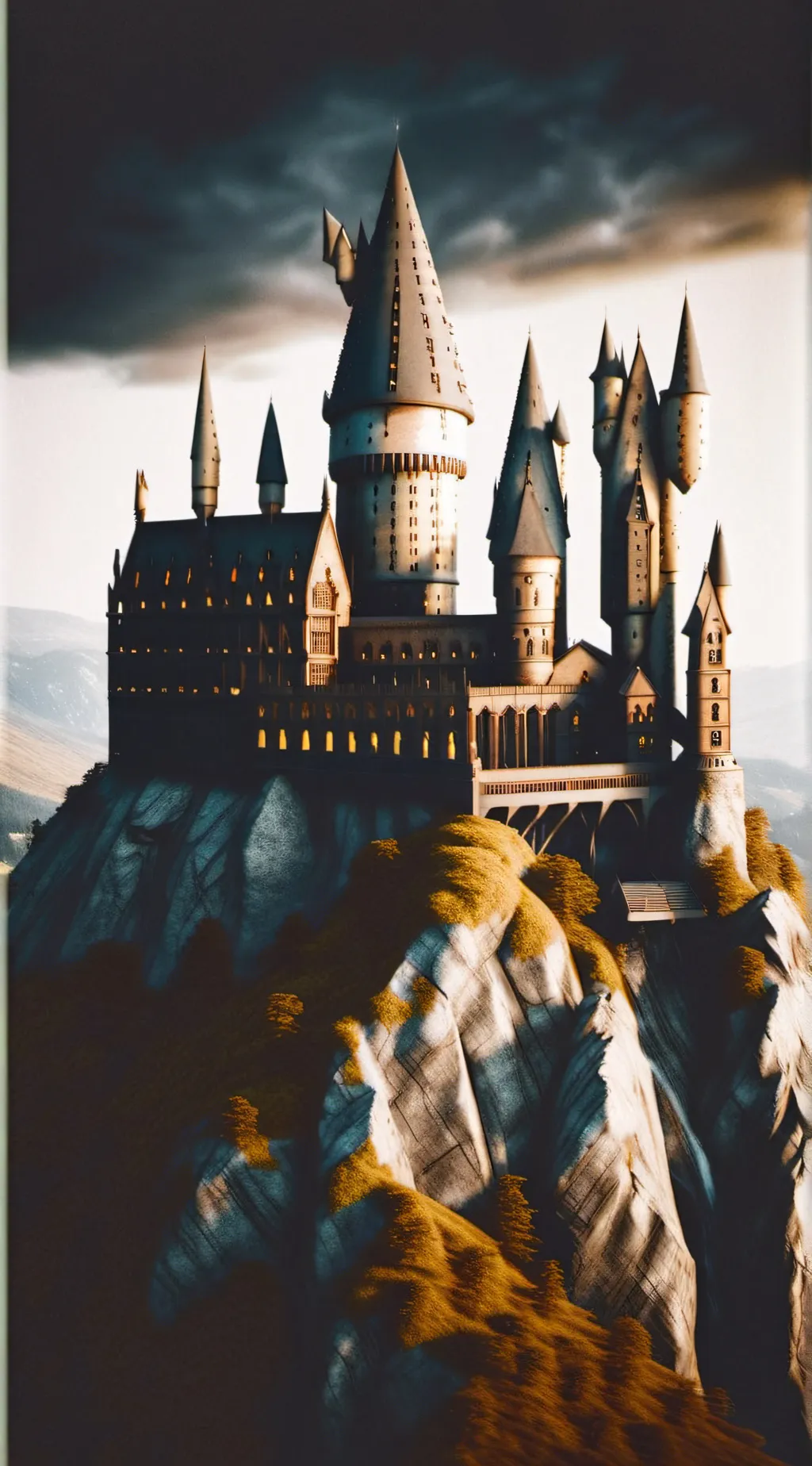 ai character: Hogwarts background