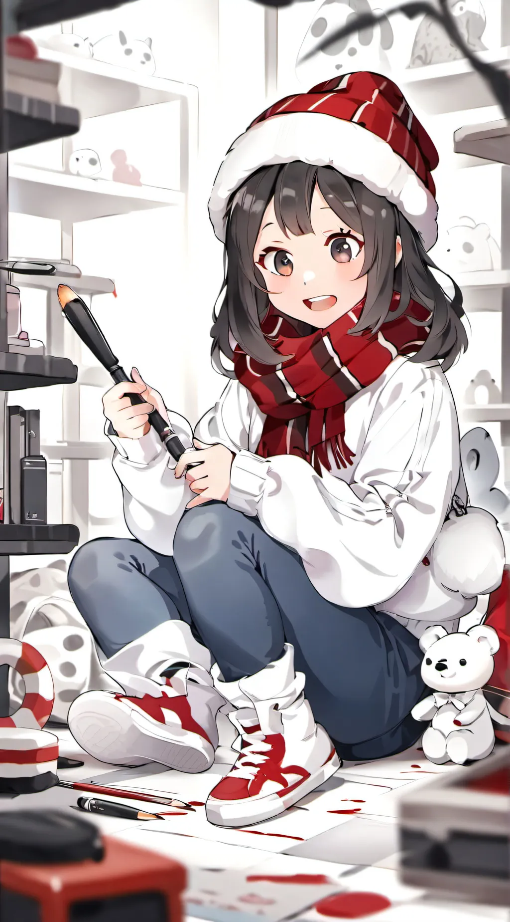 ai character: Ella background
