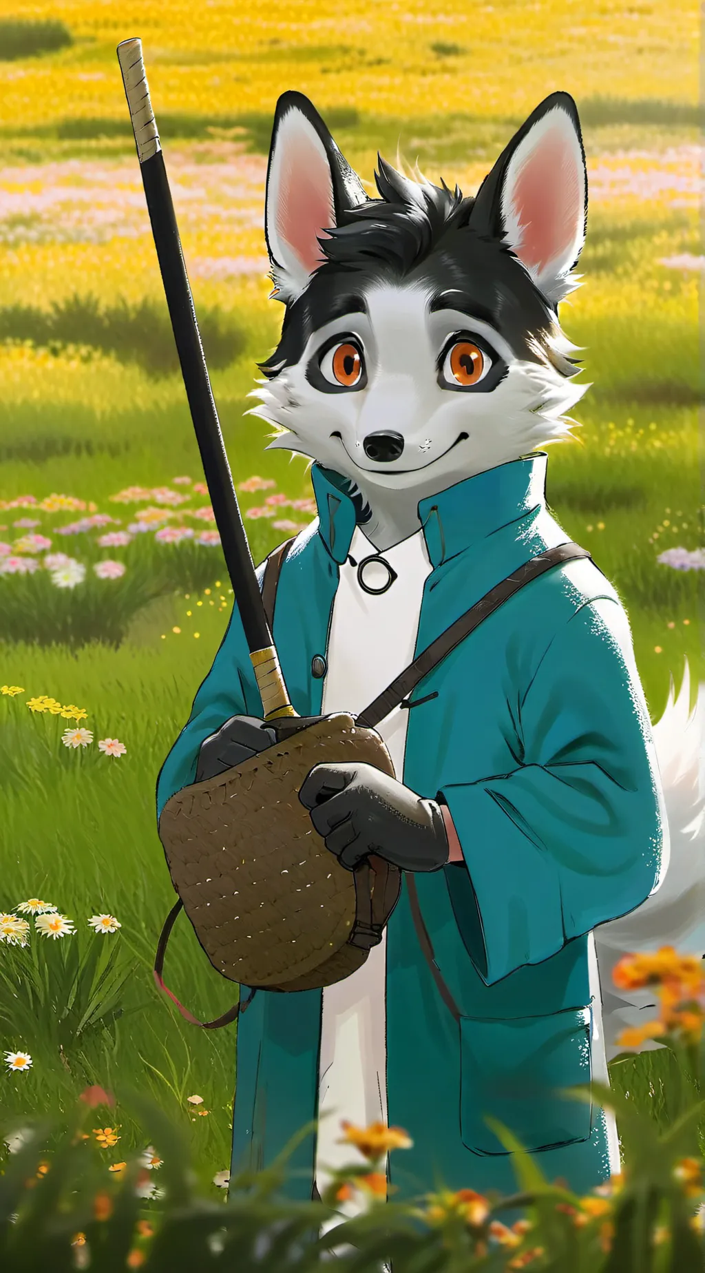 ai character: Furry stuff background