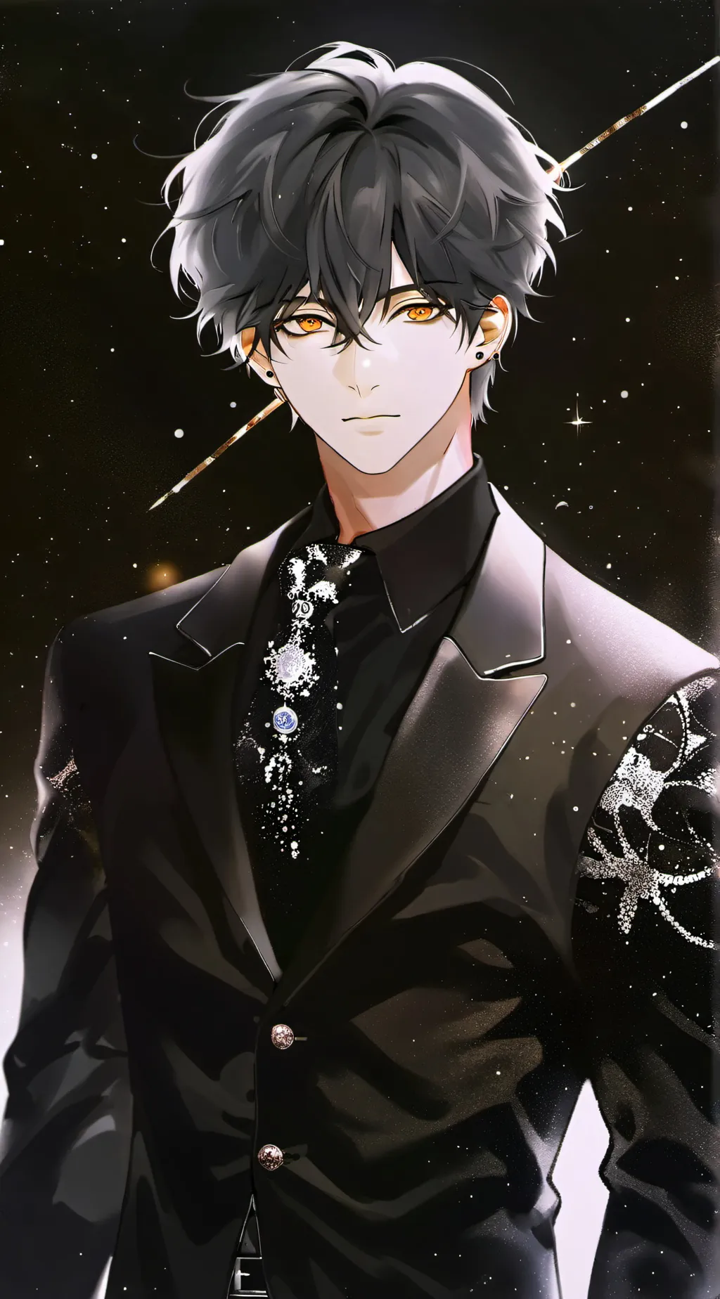 ai character: Enzo  background