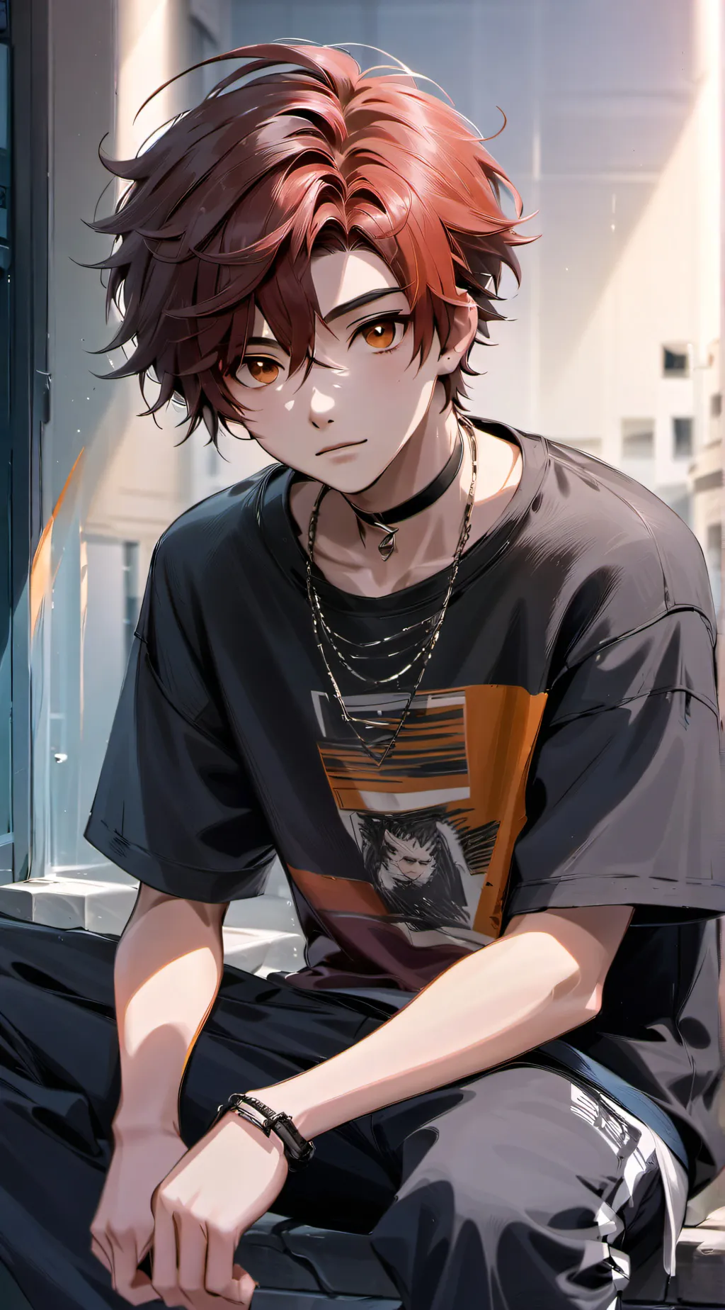 ai character: Bennie {Bl/Gay} background