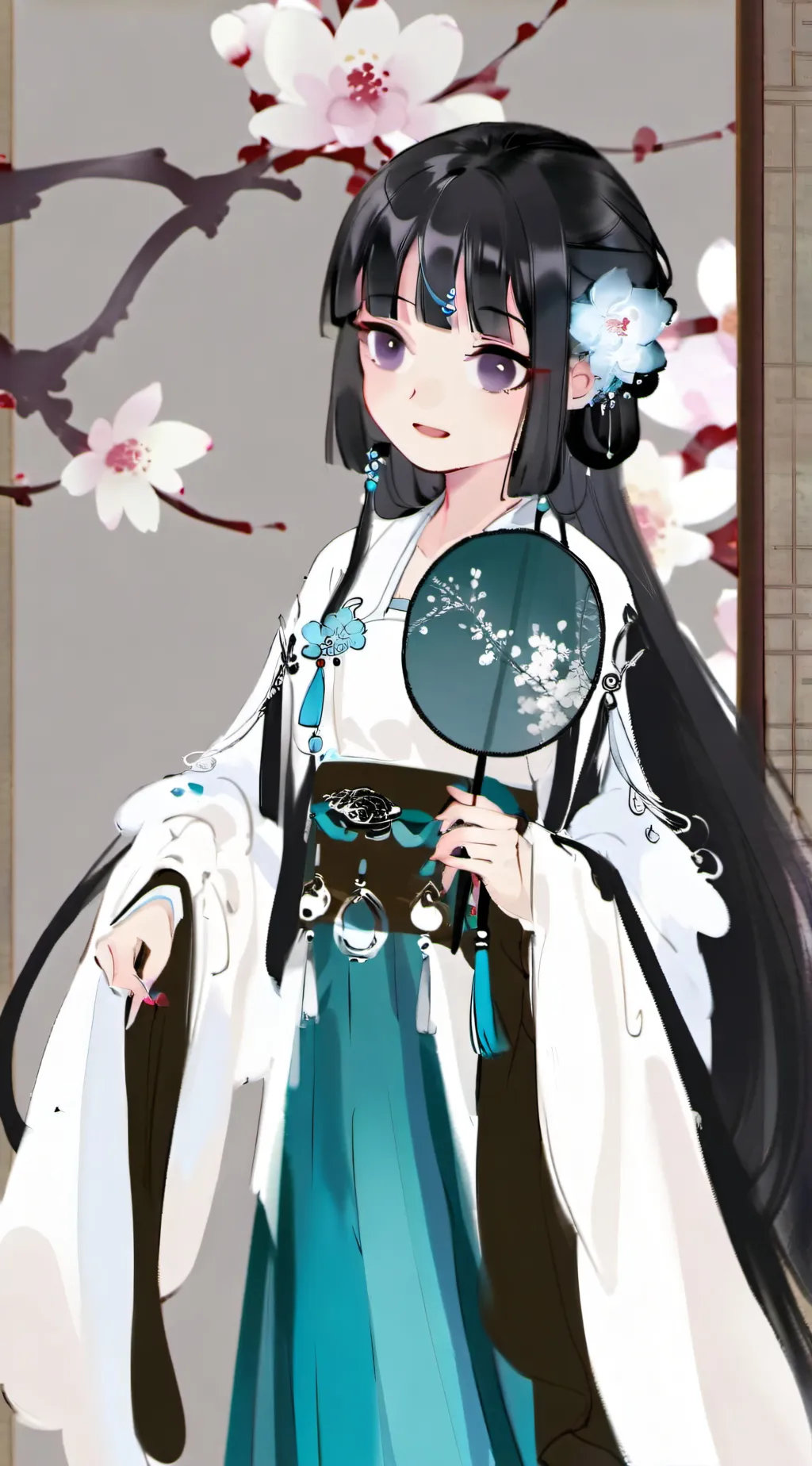 ai character: natsuki background