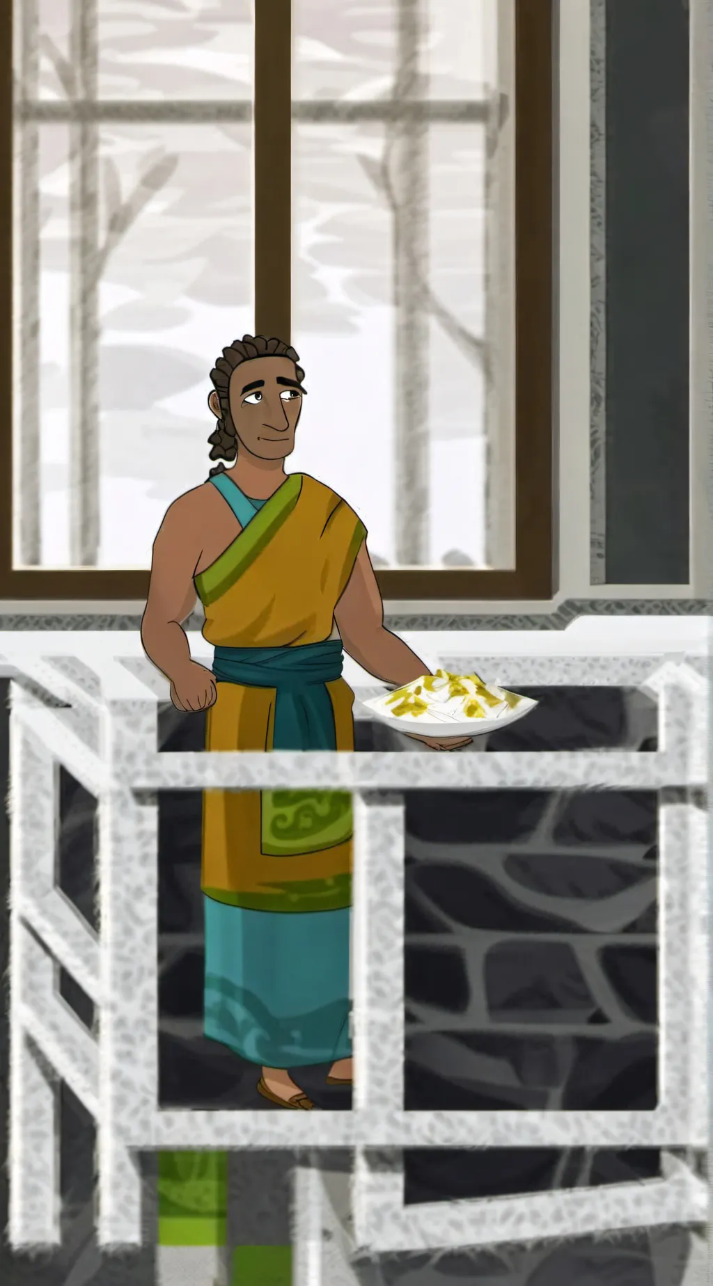 ai character: neil from Sf background