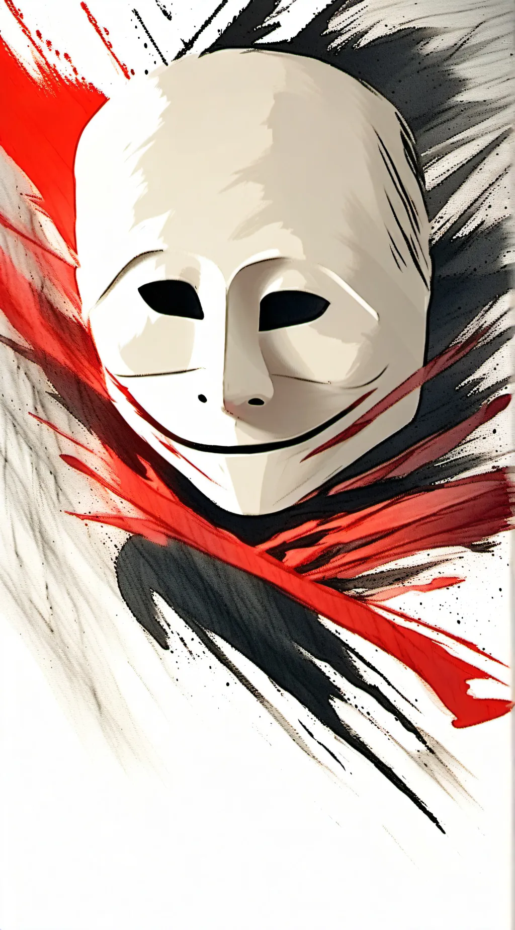 ai character: happy background