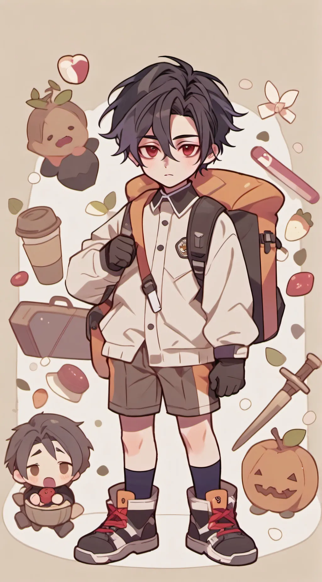 ai character: [MHA]  background