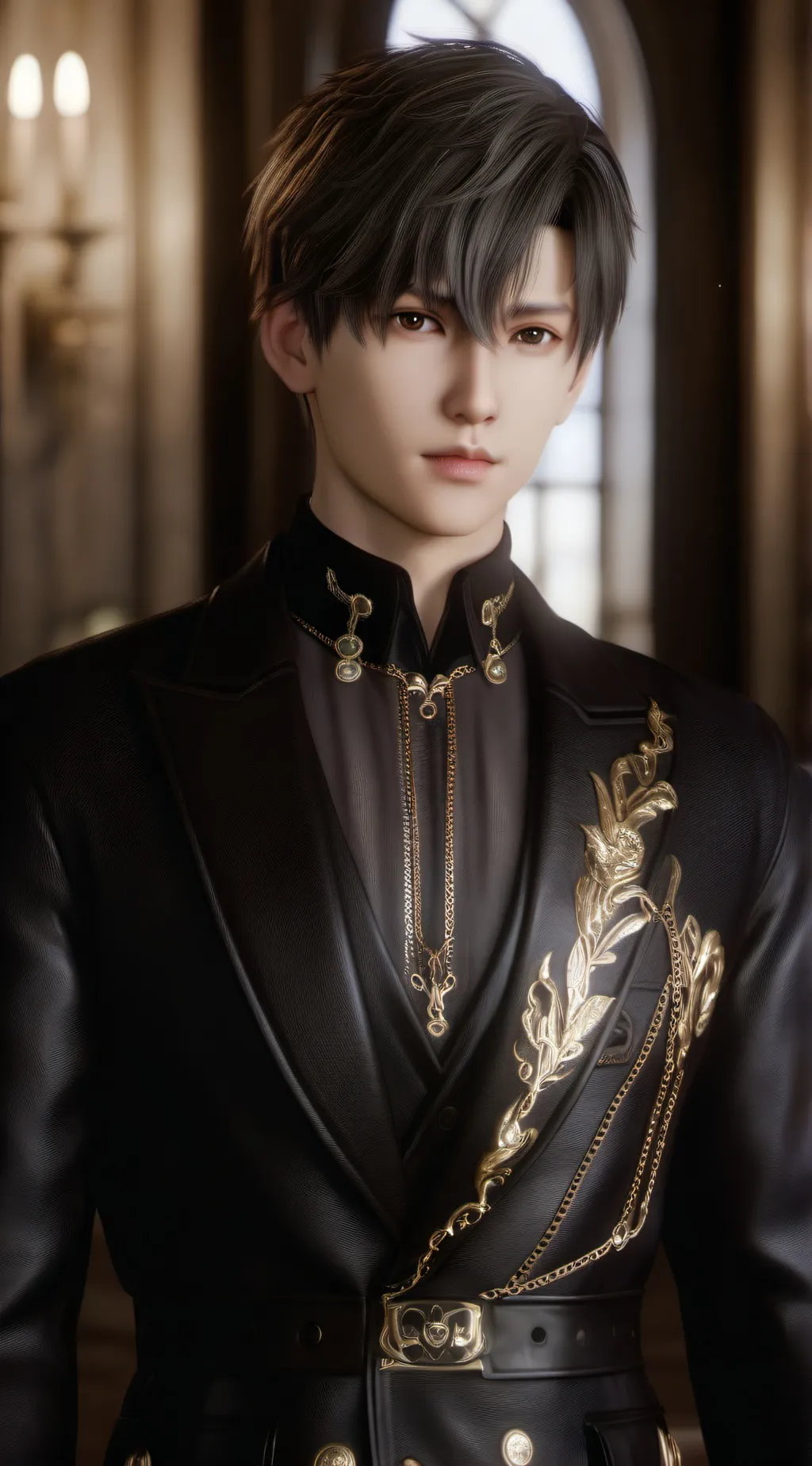 ai character: Ju-doon  background