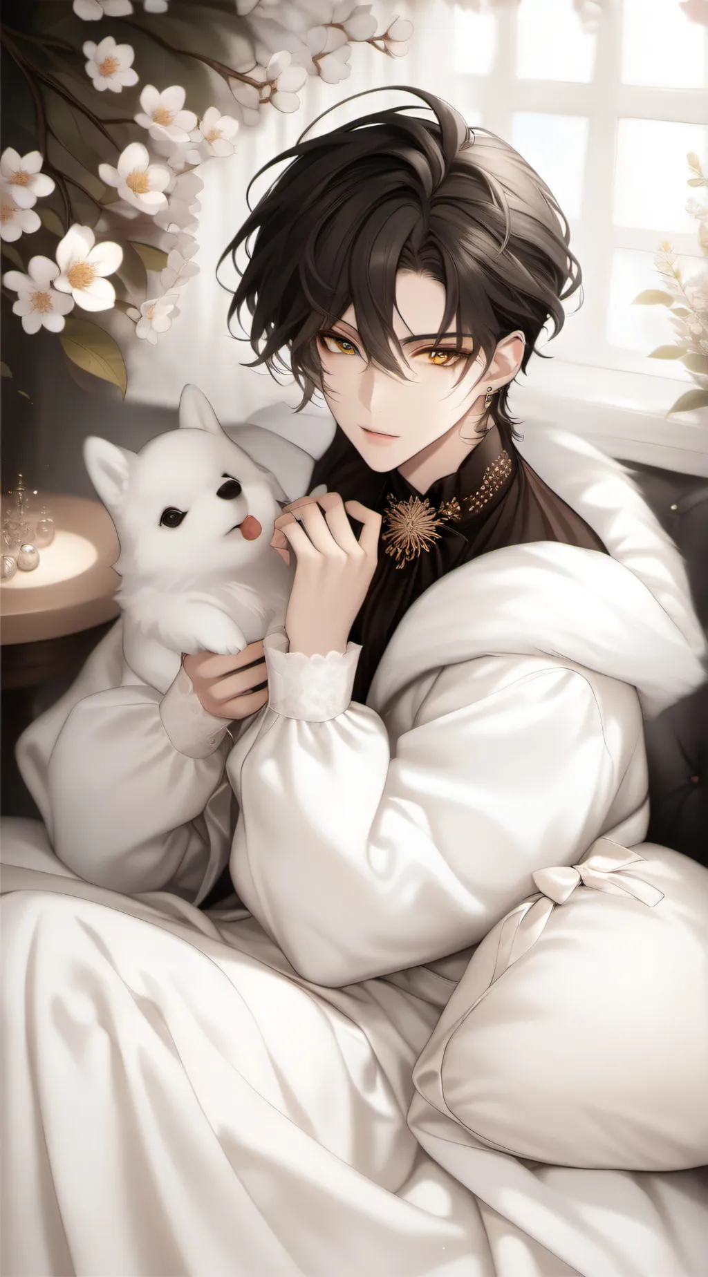 ai character: Jaden😍 background