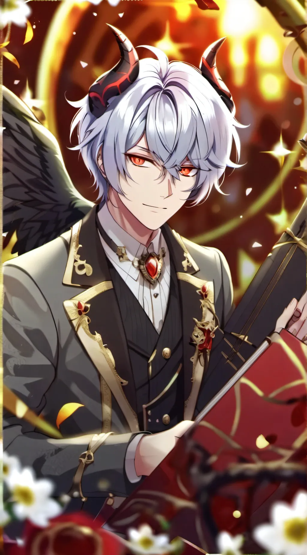 ai character: HH background
