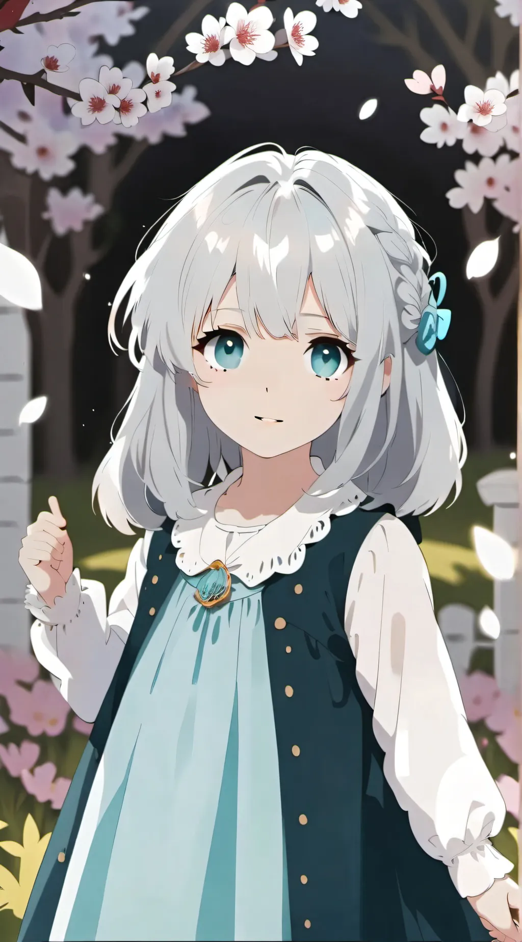 ai character: Melody background