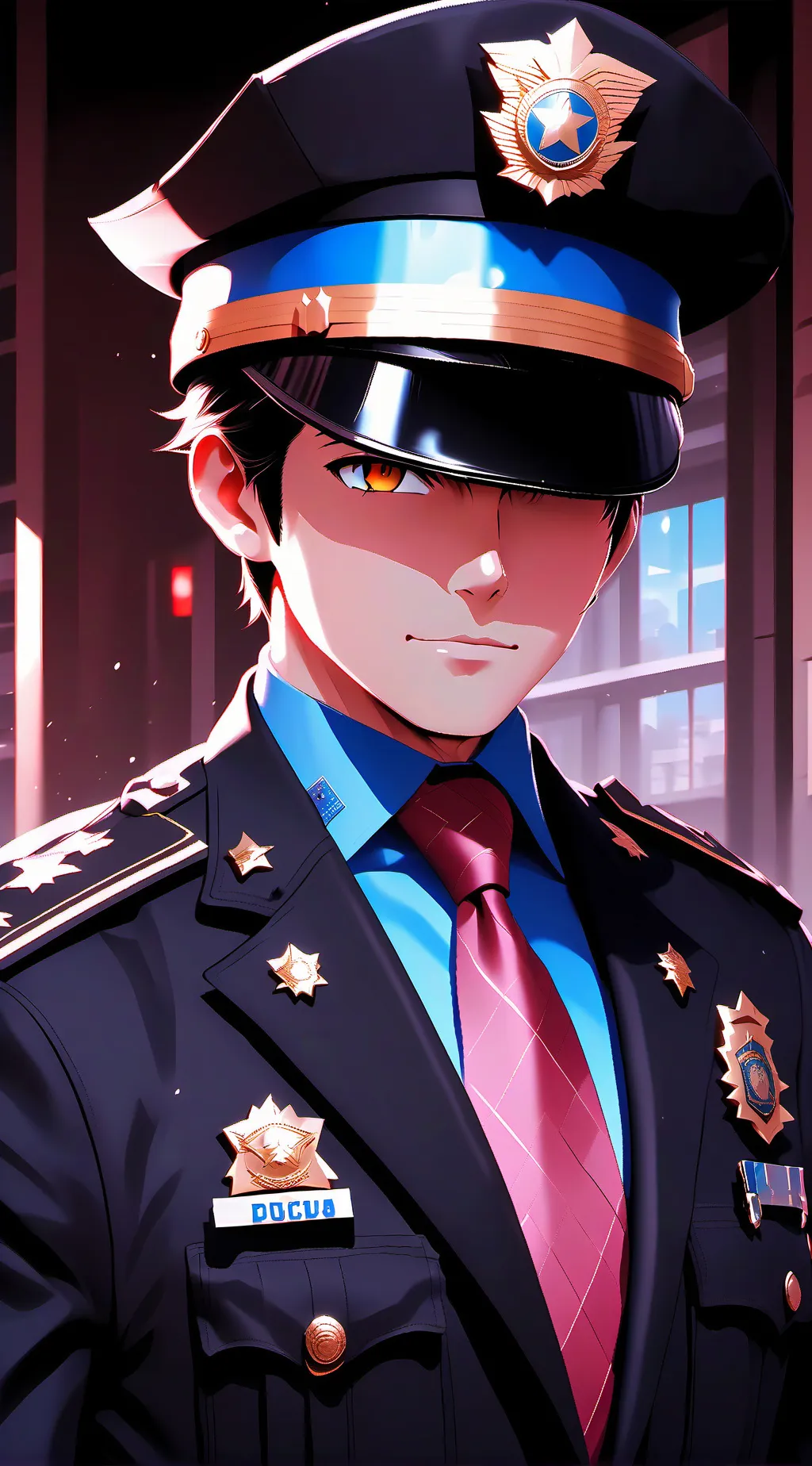 ai character: Saki background