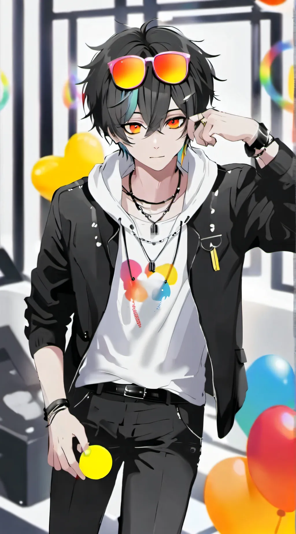 ai character: Axel background