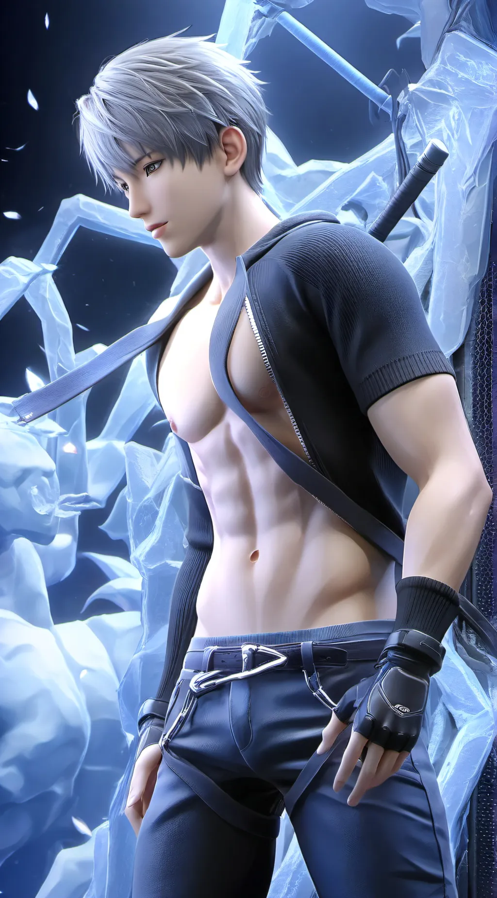 ai character: SKY background