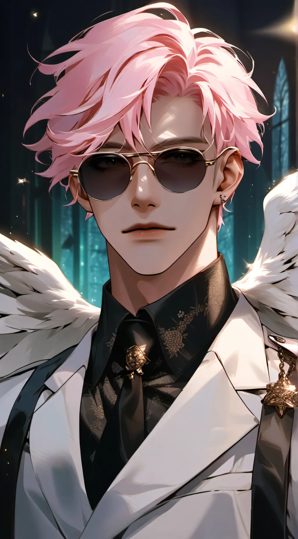 ai character: Clover background
