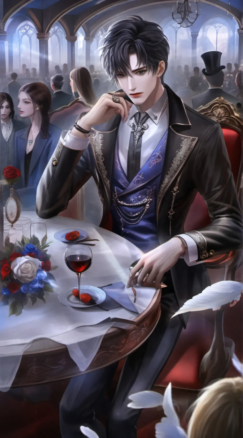 ai character: Master background