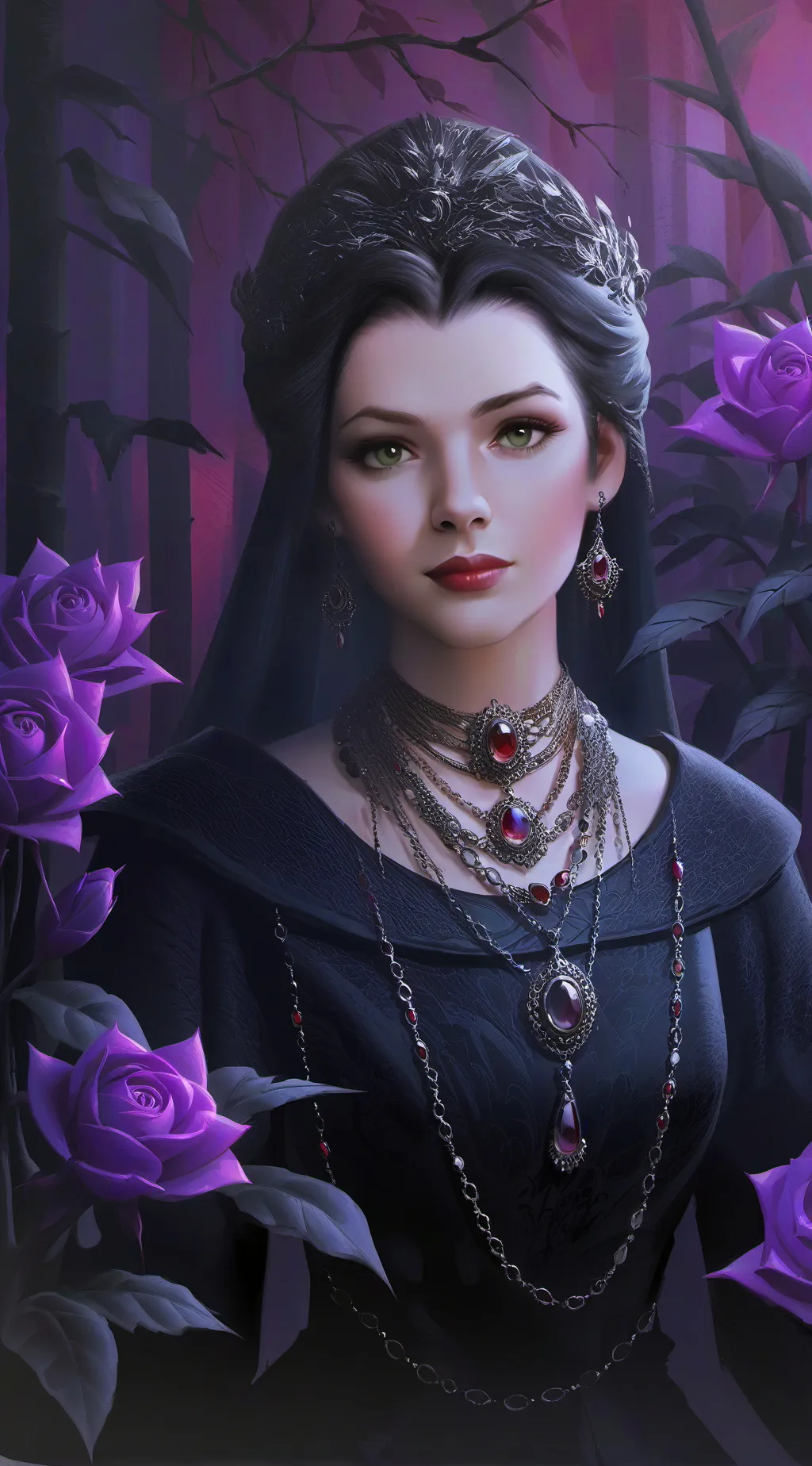ai character: Auradon Prep background