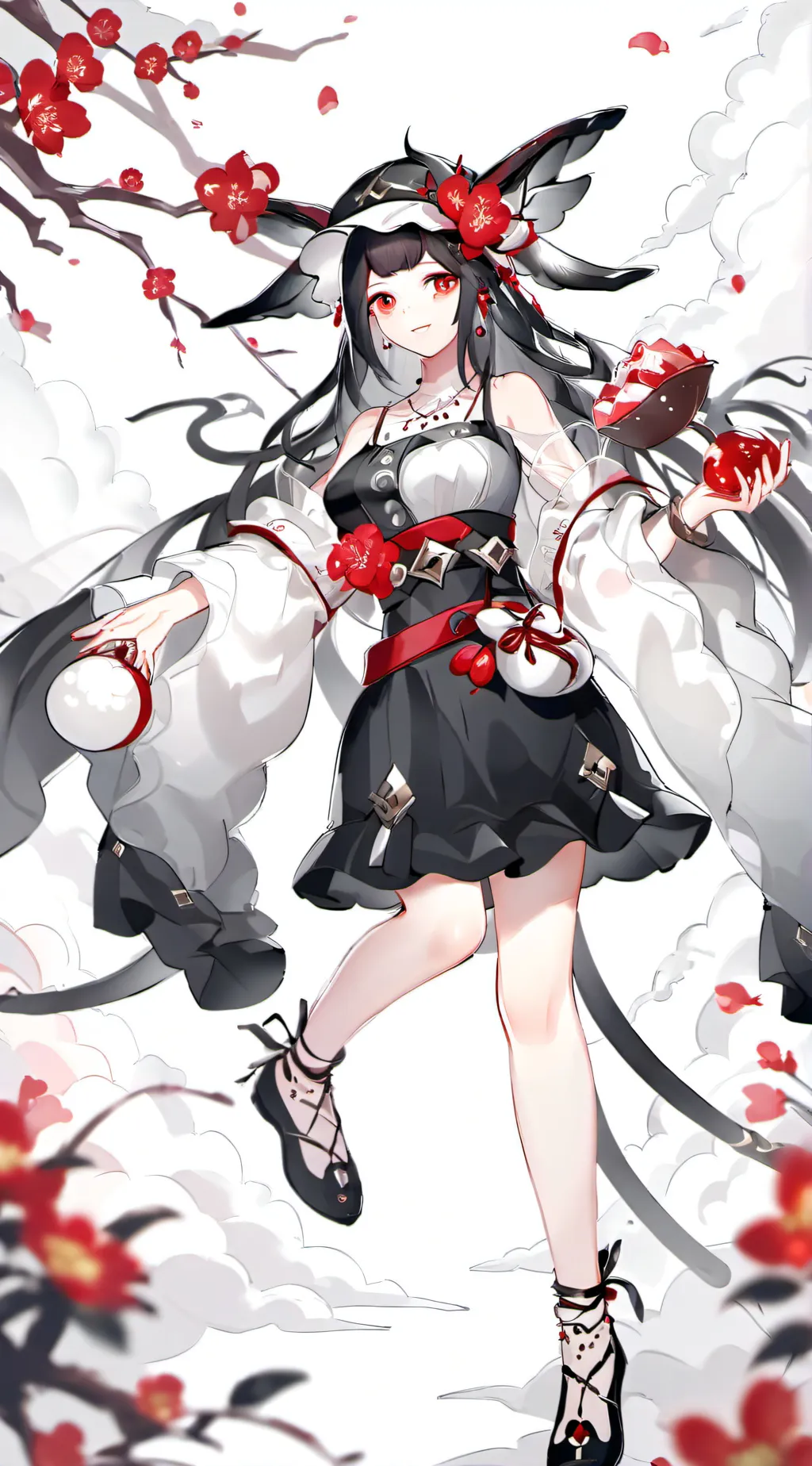 ai character: Sharkeisha. background