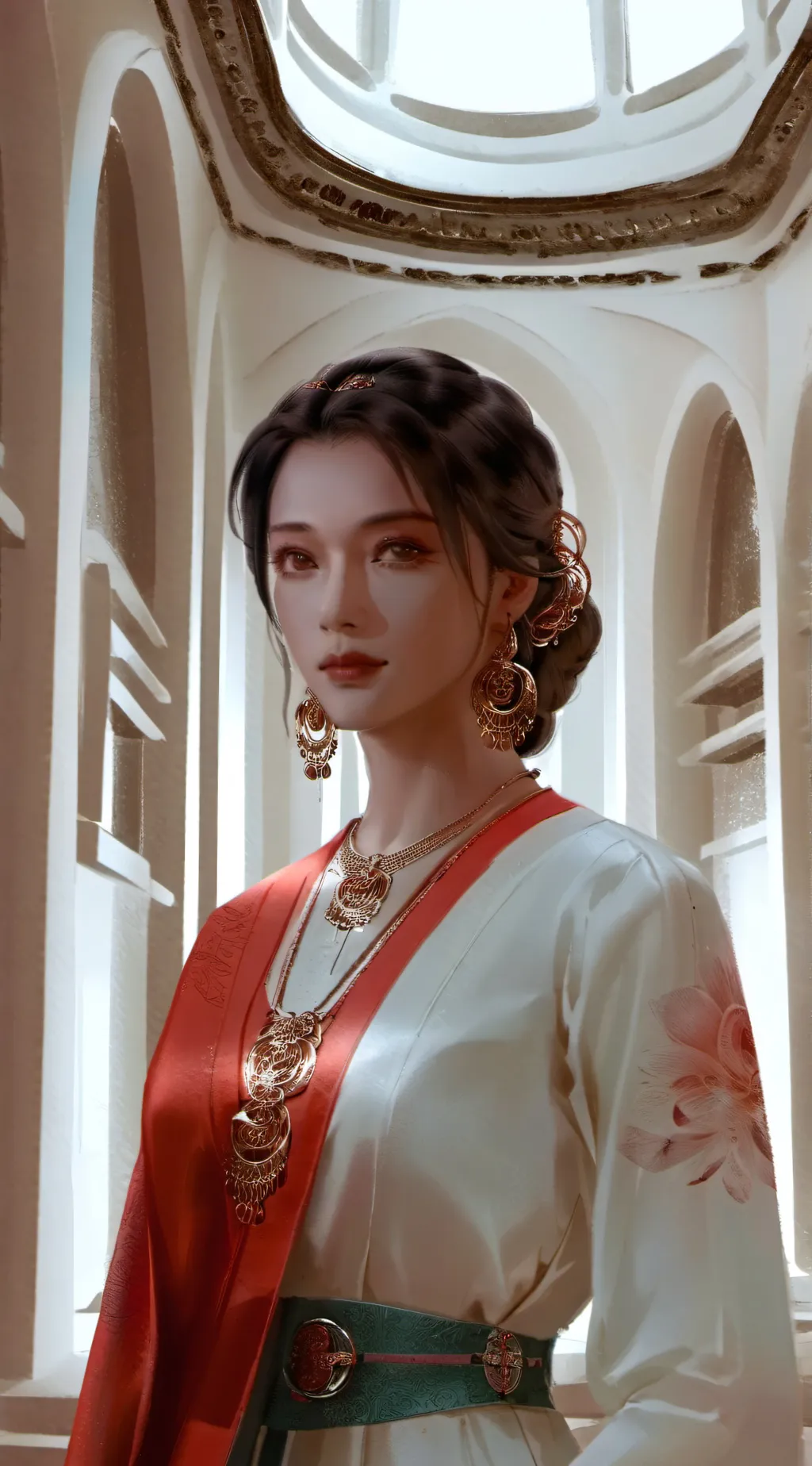 ai character: Pregnant Hogwarts background