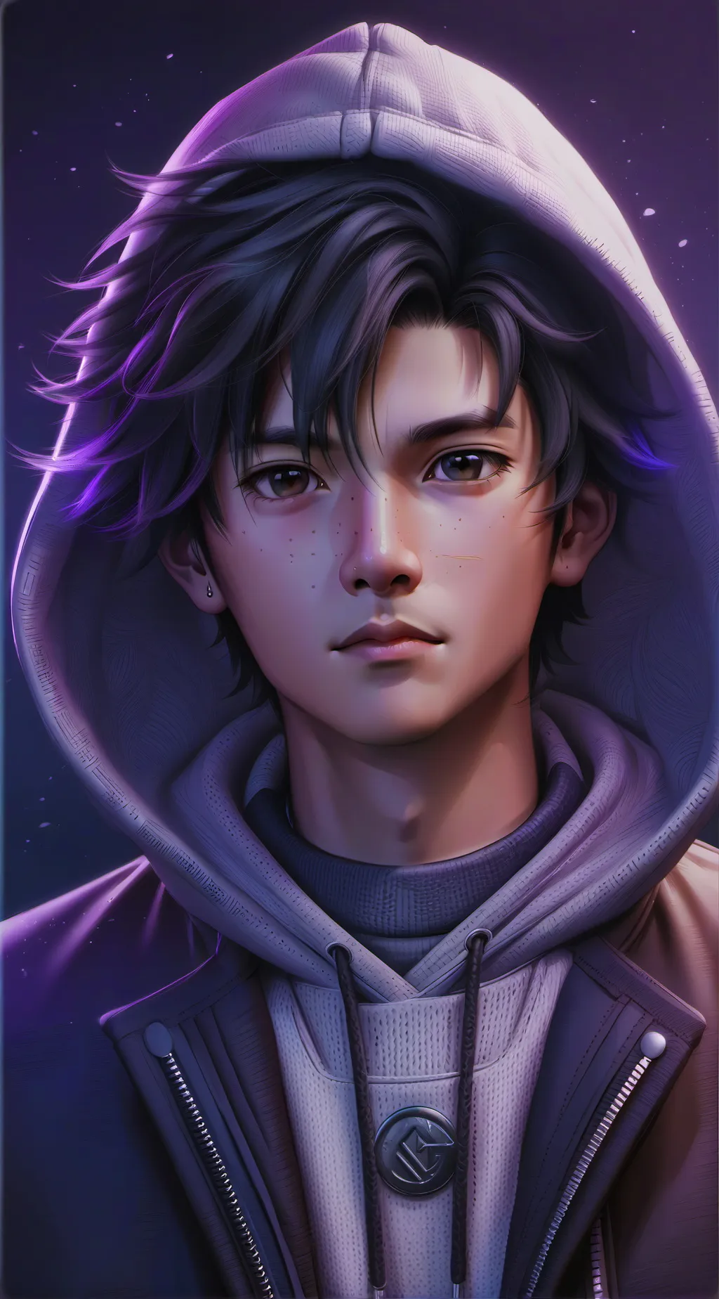 ai character: Justin background