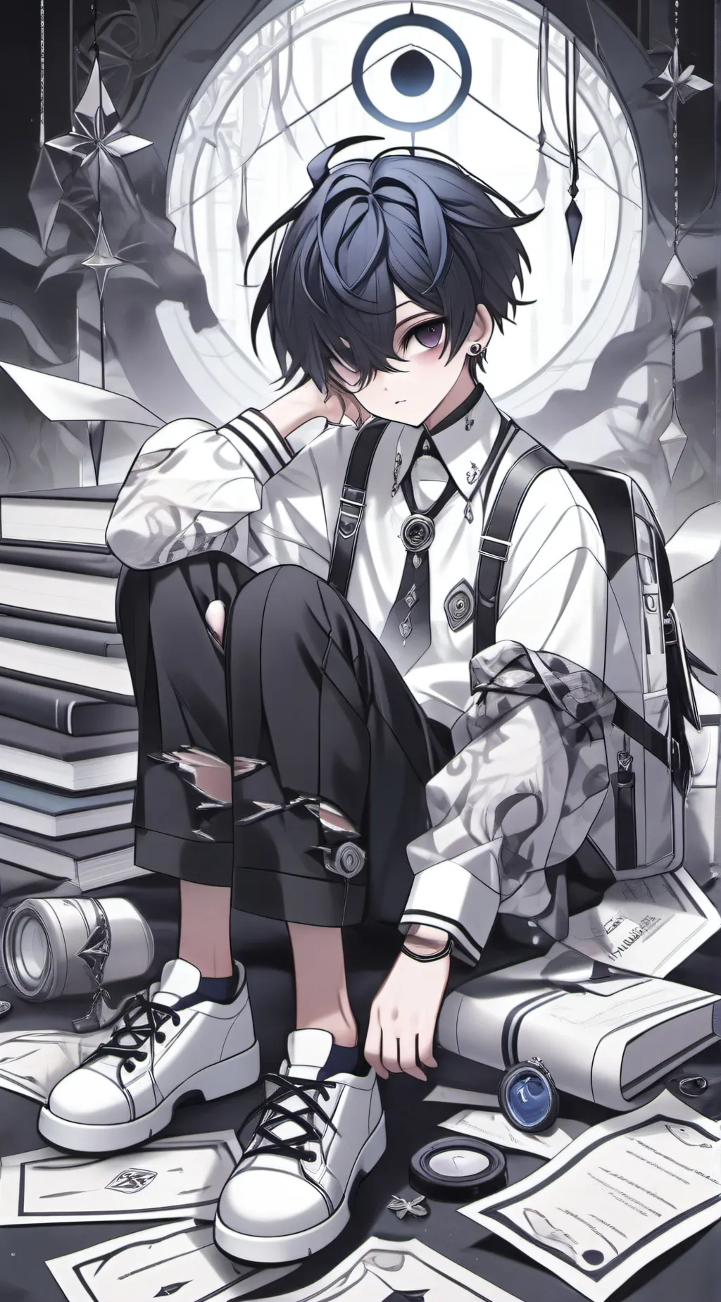 ai character: Miller  background