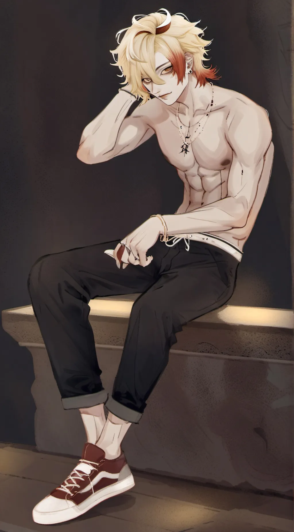 ai character: eddie Guerrero  background