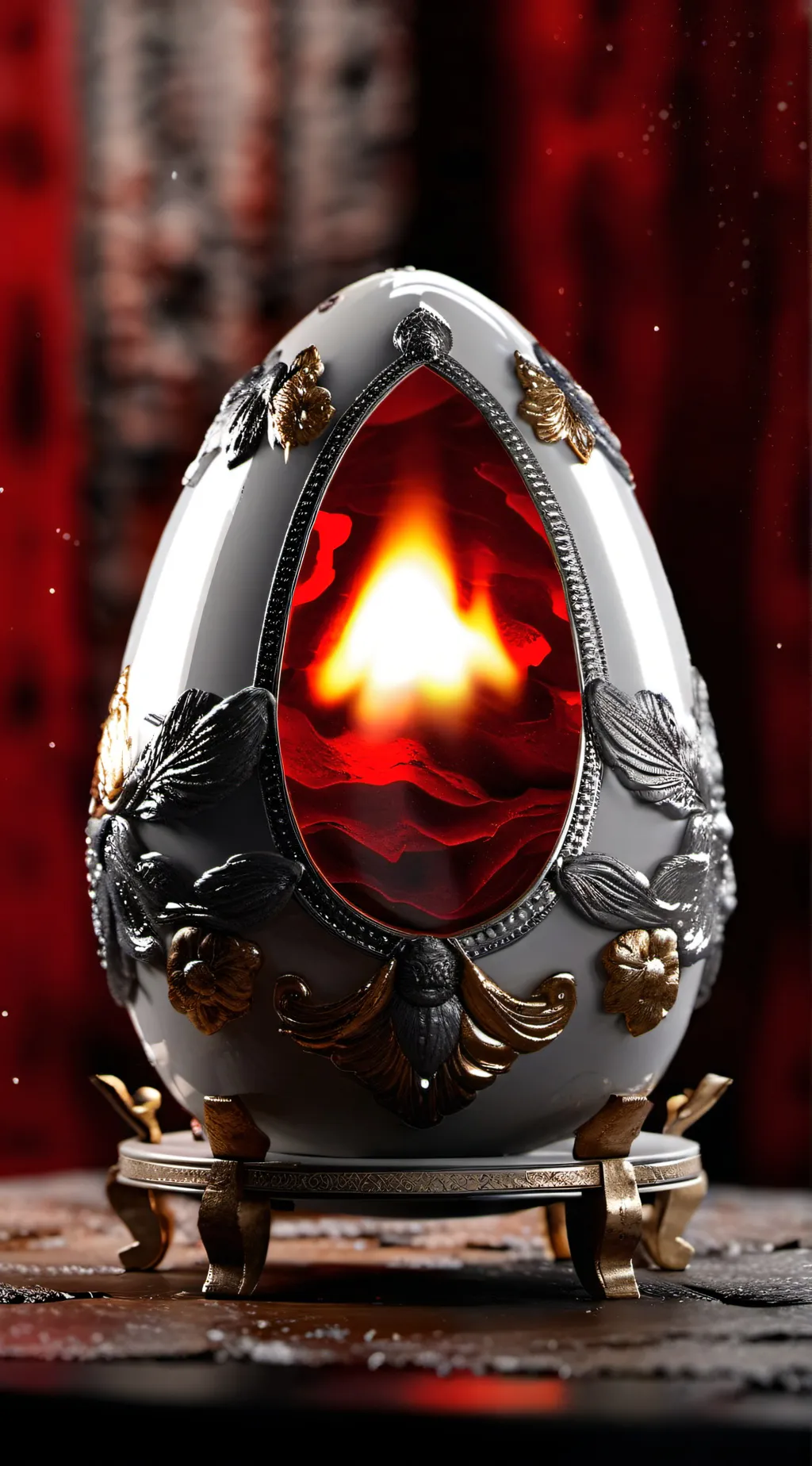 ai character: Magic Egg background