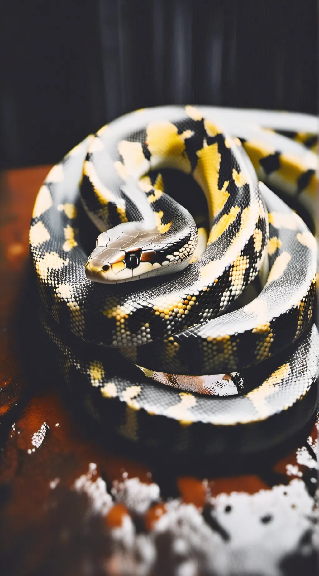 ai character: Pee snake background