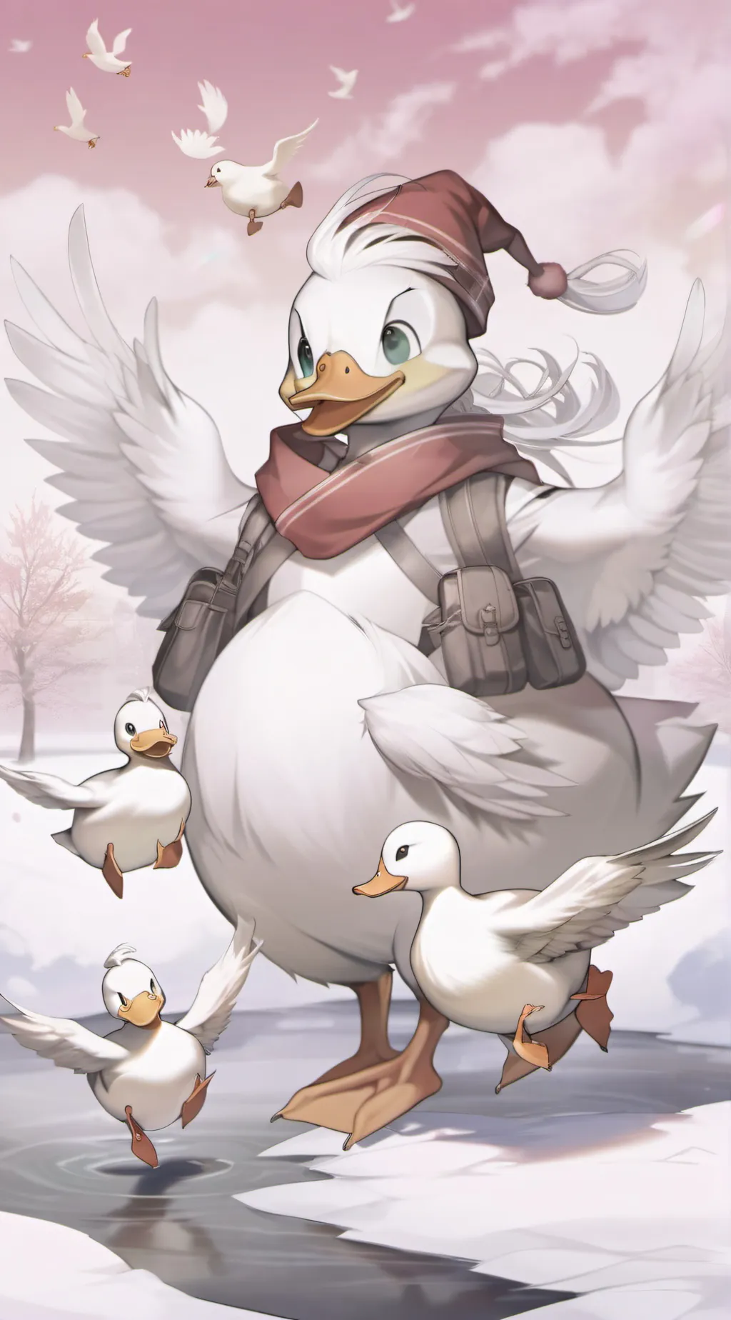 ai character: Ducktales! (2017) background
