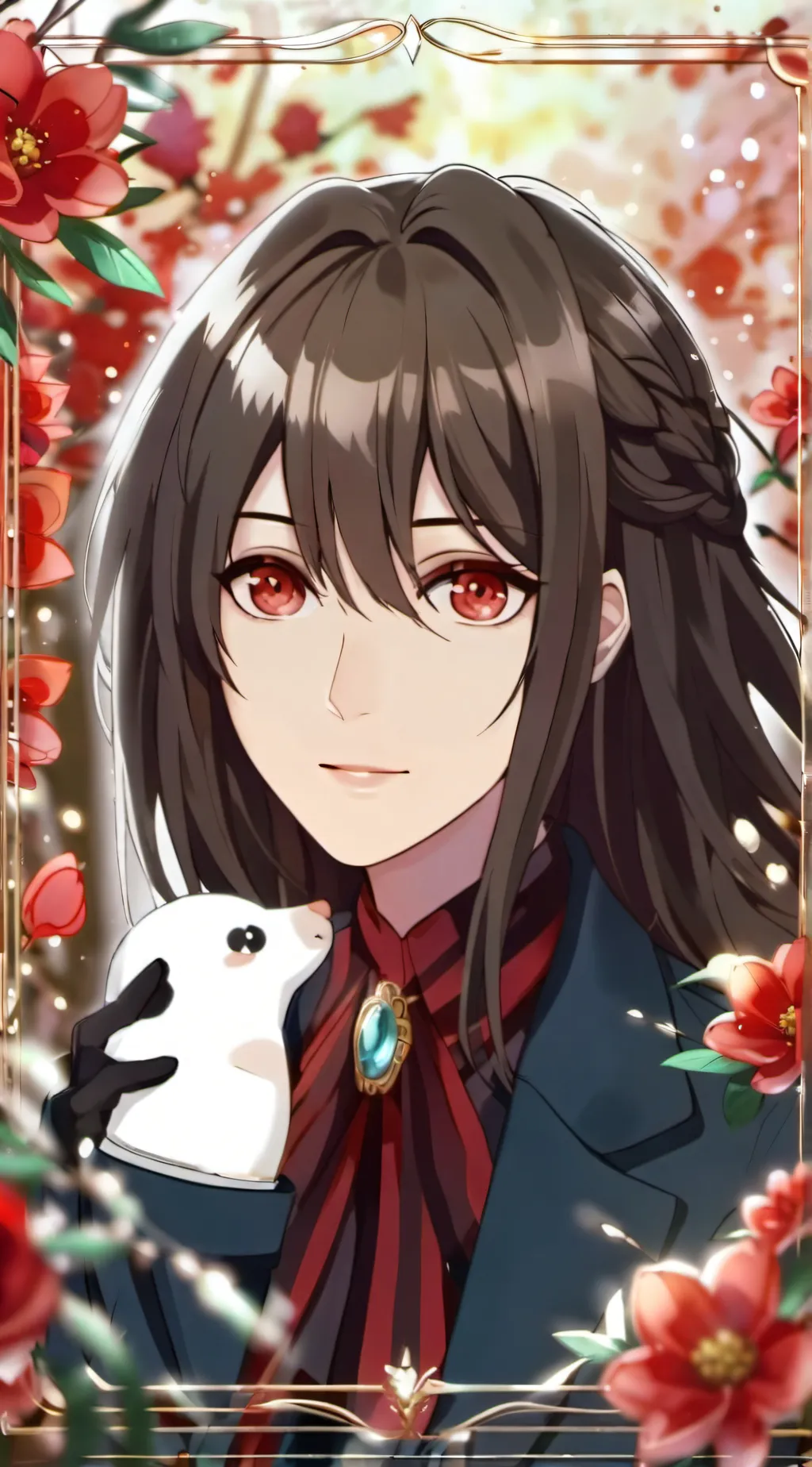 ai character: ￼Guinn background