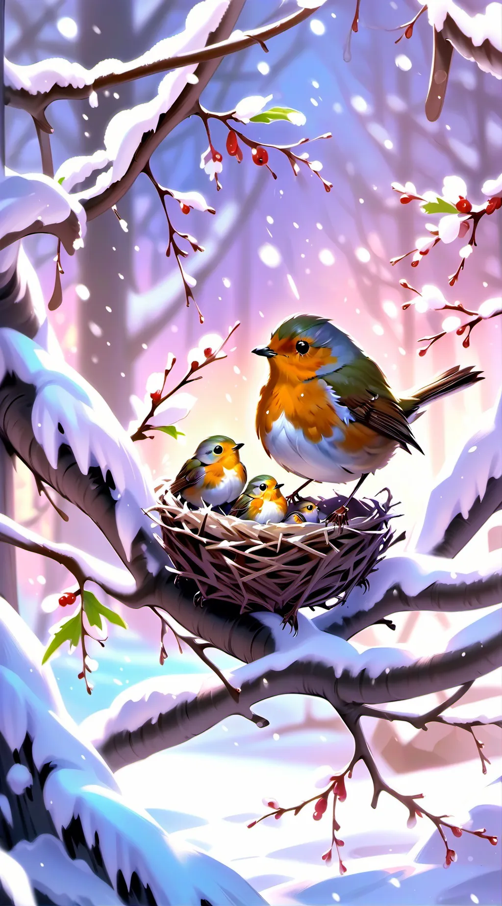 ai character: Robin family background