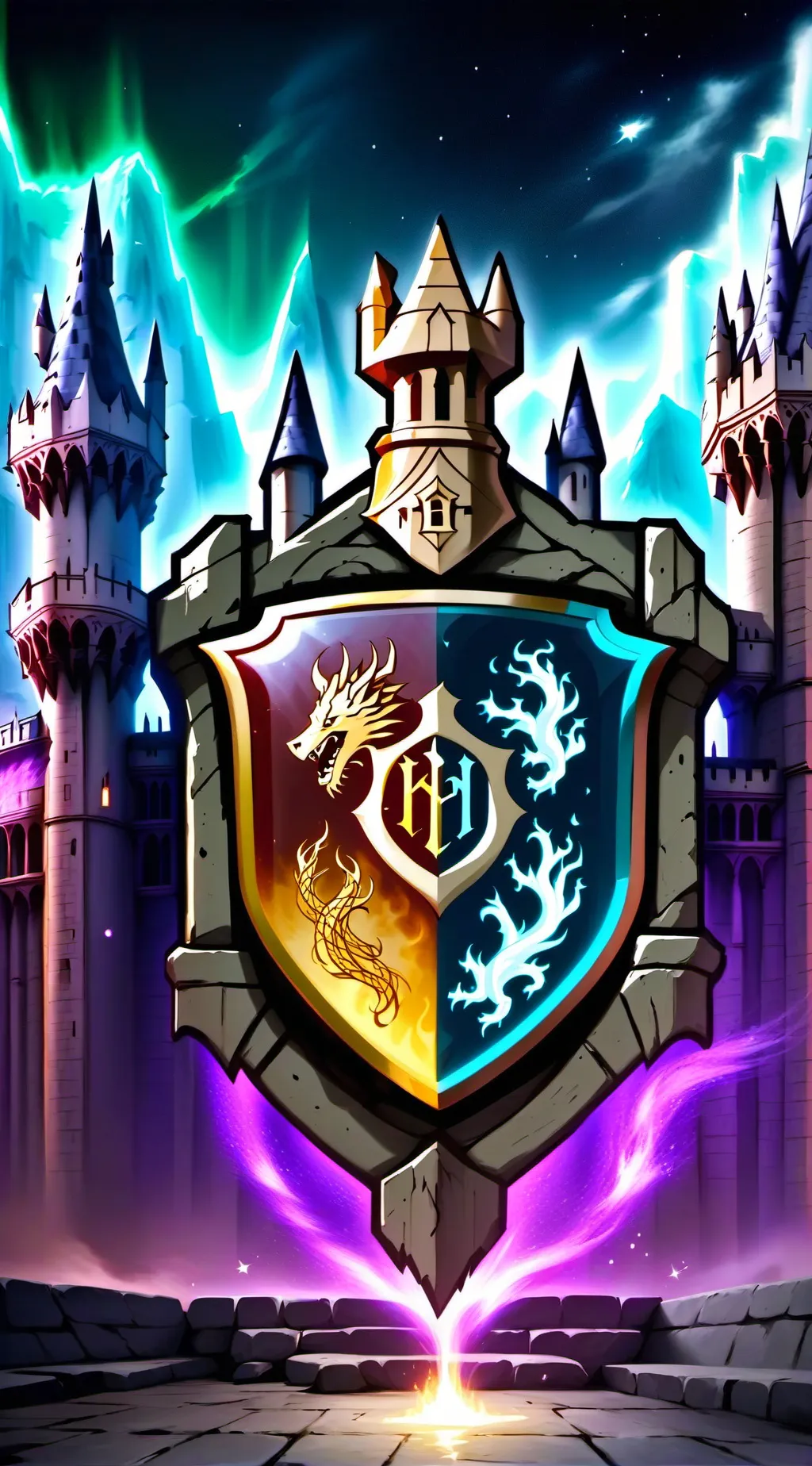 ai character: Hogwarts III background