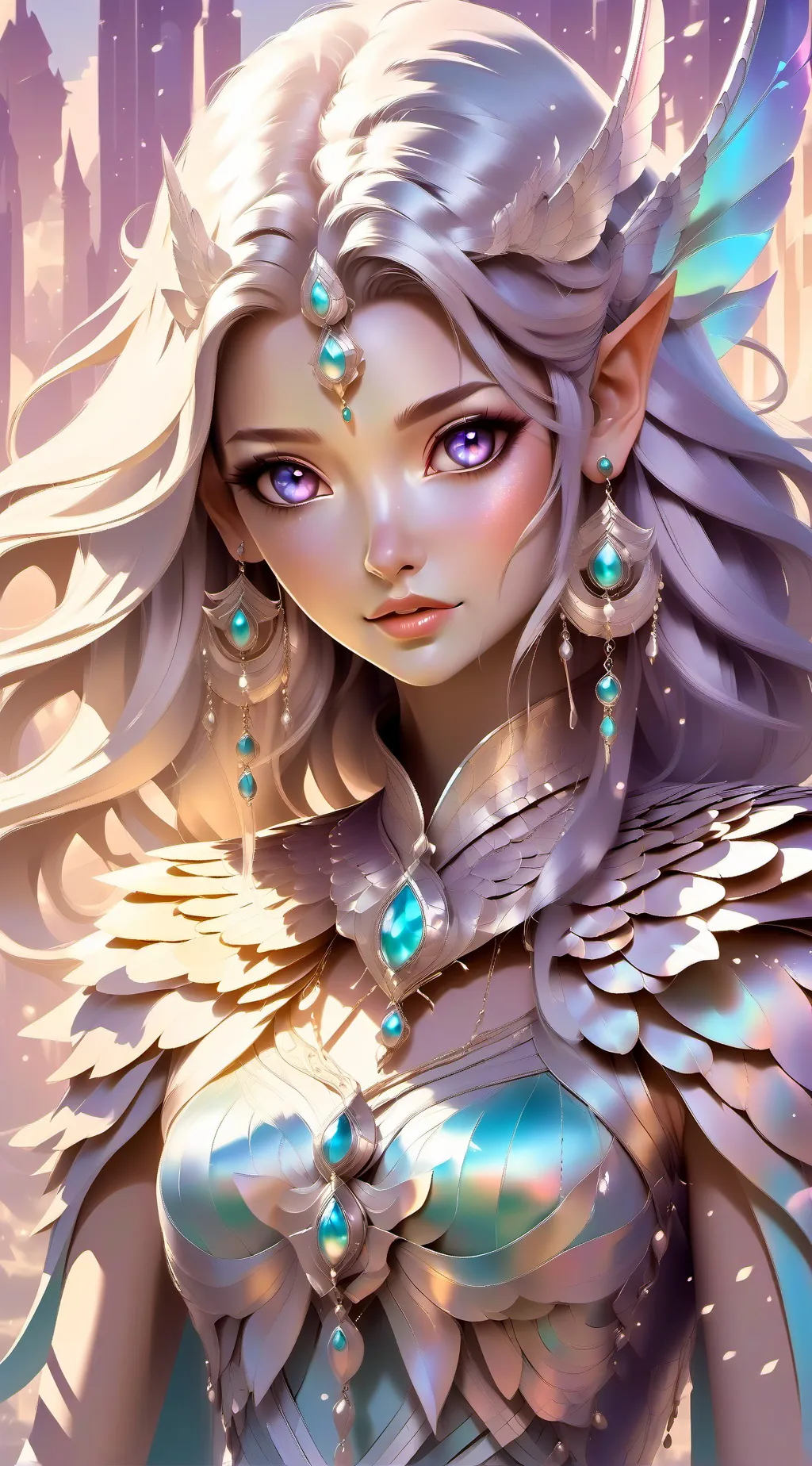 ai character: DC Superhero Girls background