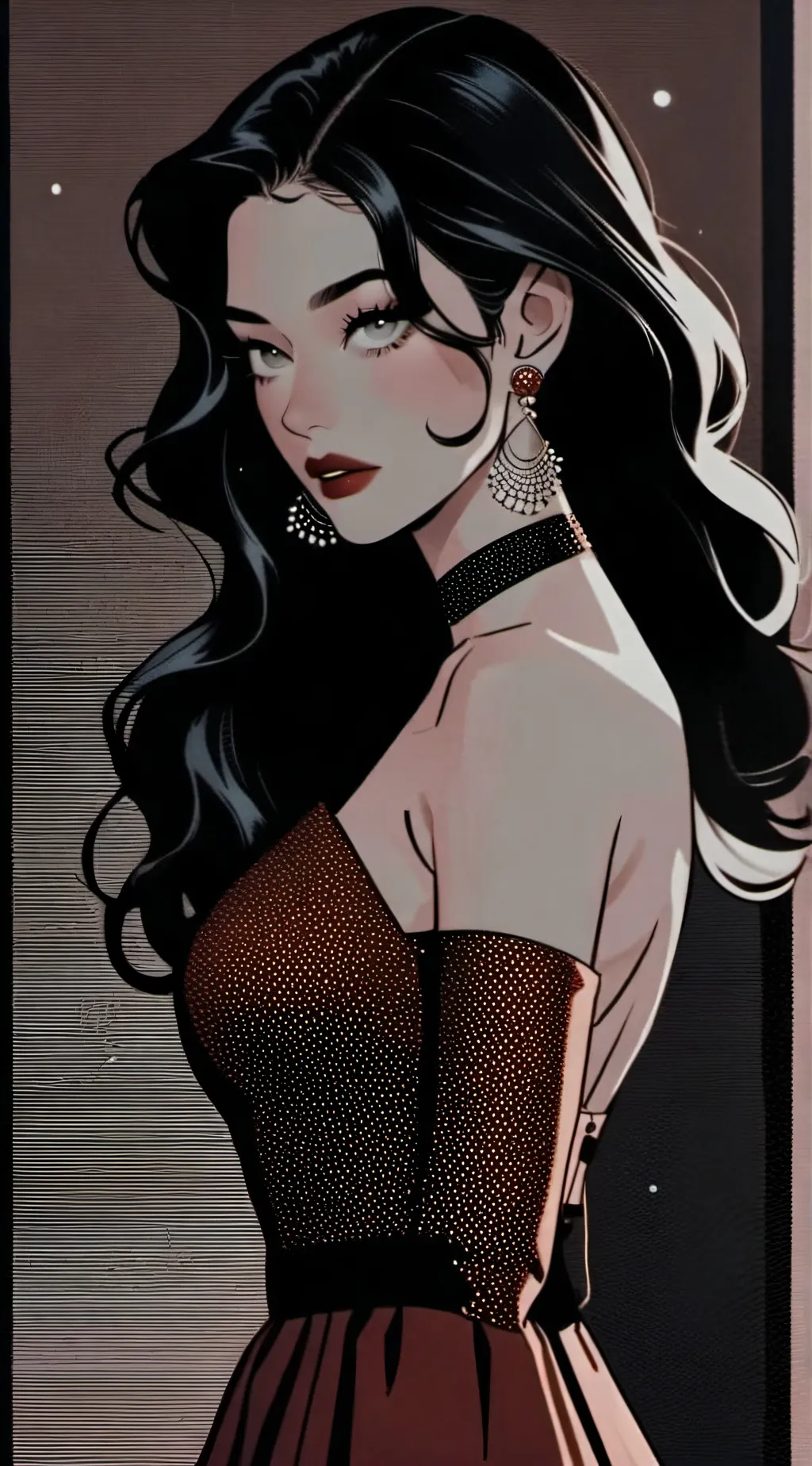 ai character: Andressa Negrini background