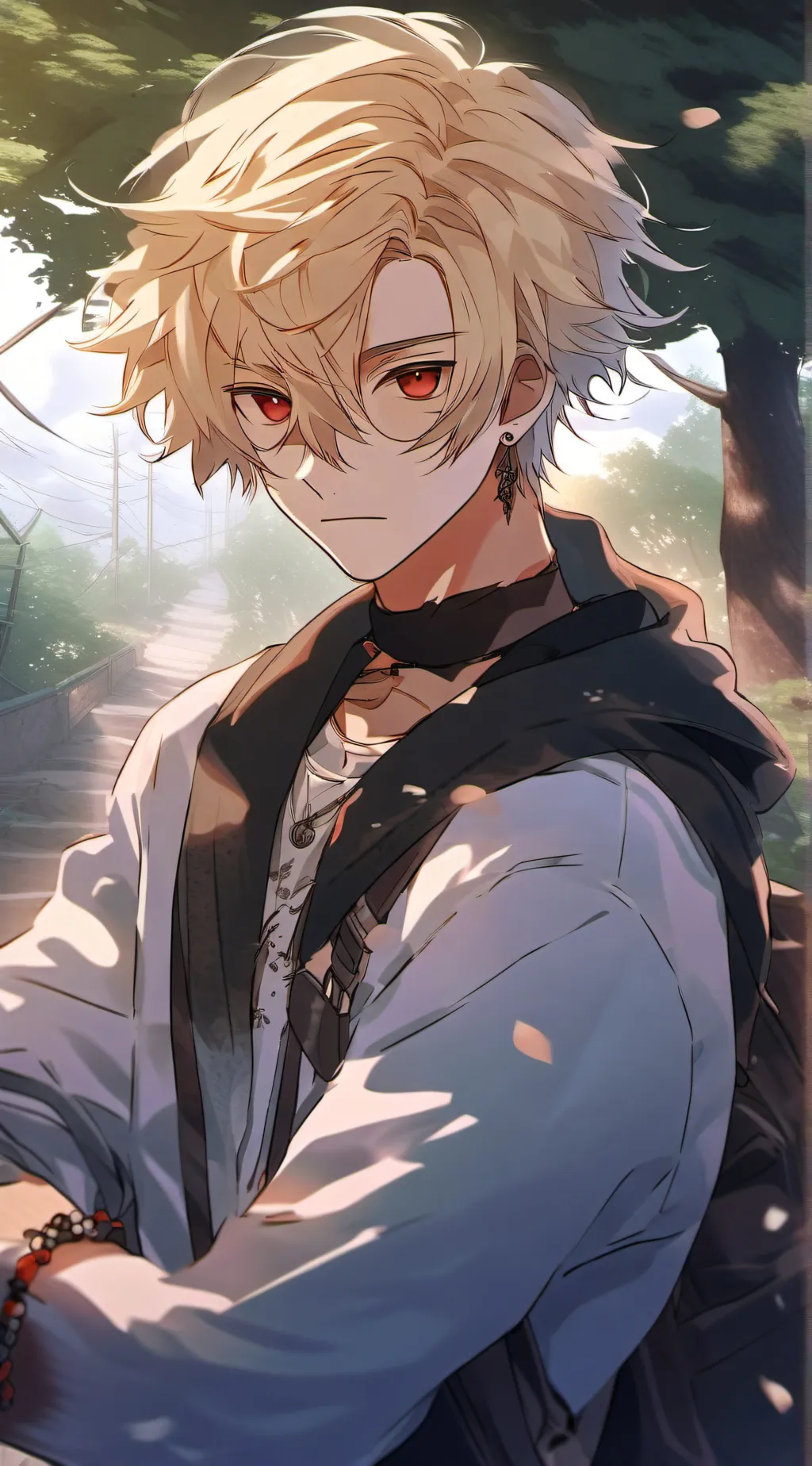 ai character: Bakugo background