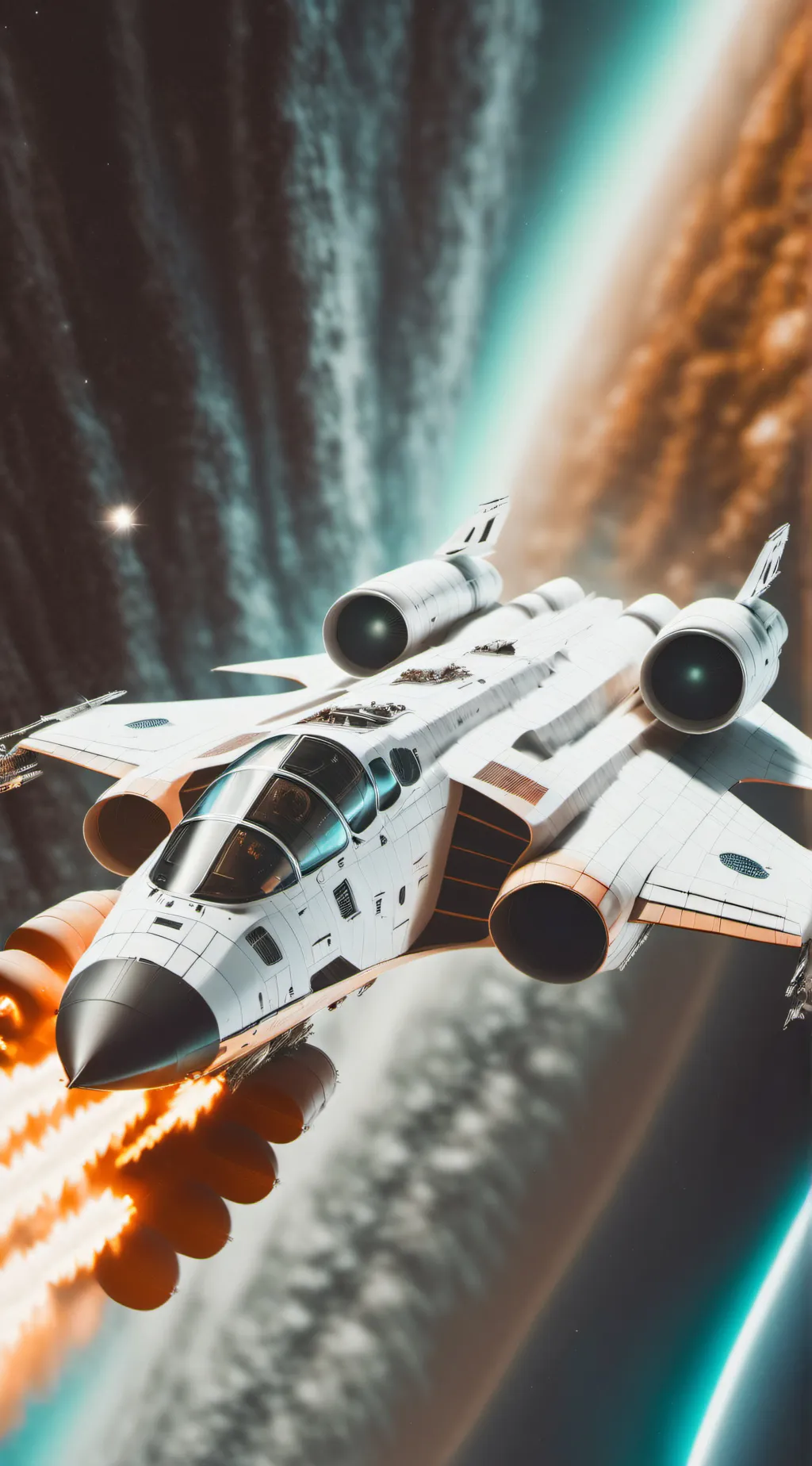 ai character: spacecraft RPG background