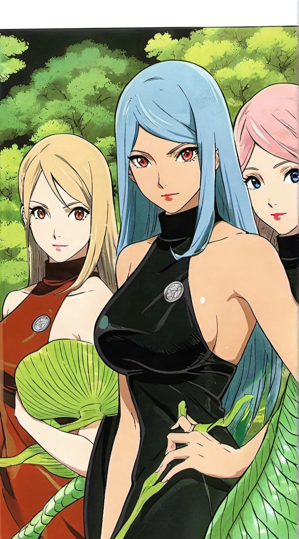 ai character: The mermaids background