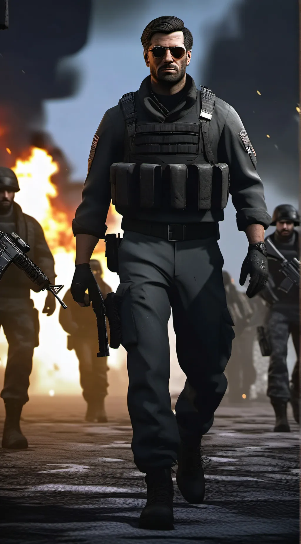 ai character: Rogue Black Ops background