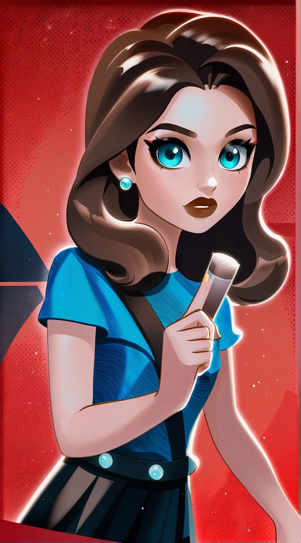 ai character: teddy background