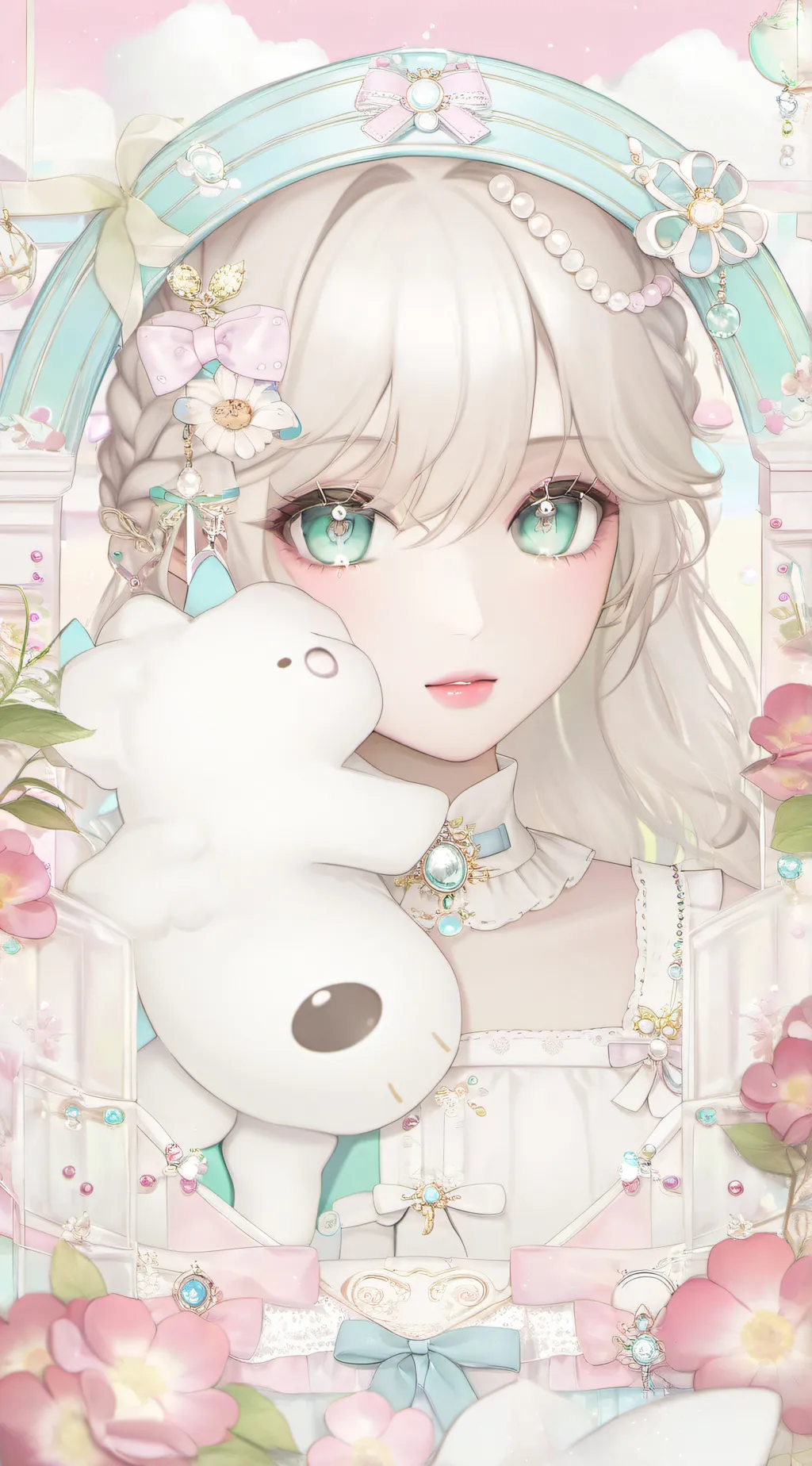 ai character: Lily background