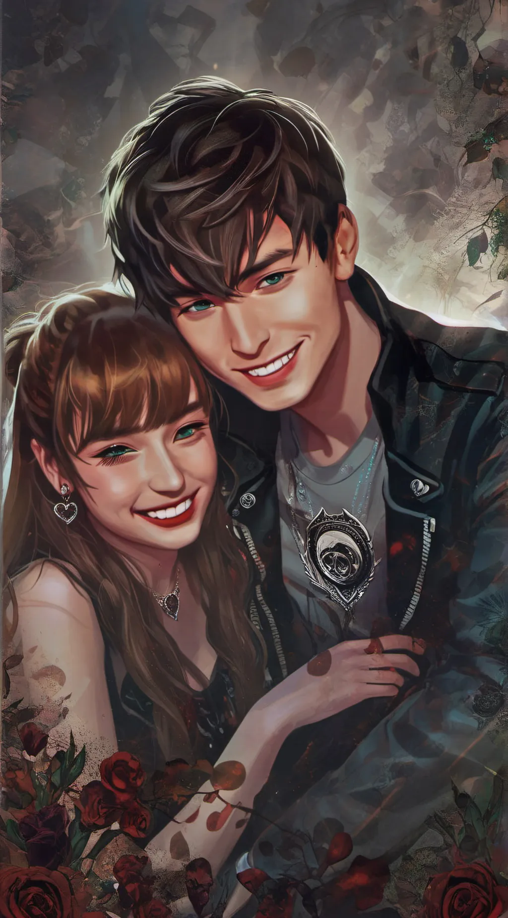 ai character: Colby Brock  background
