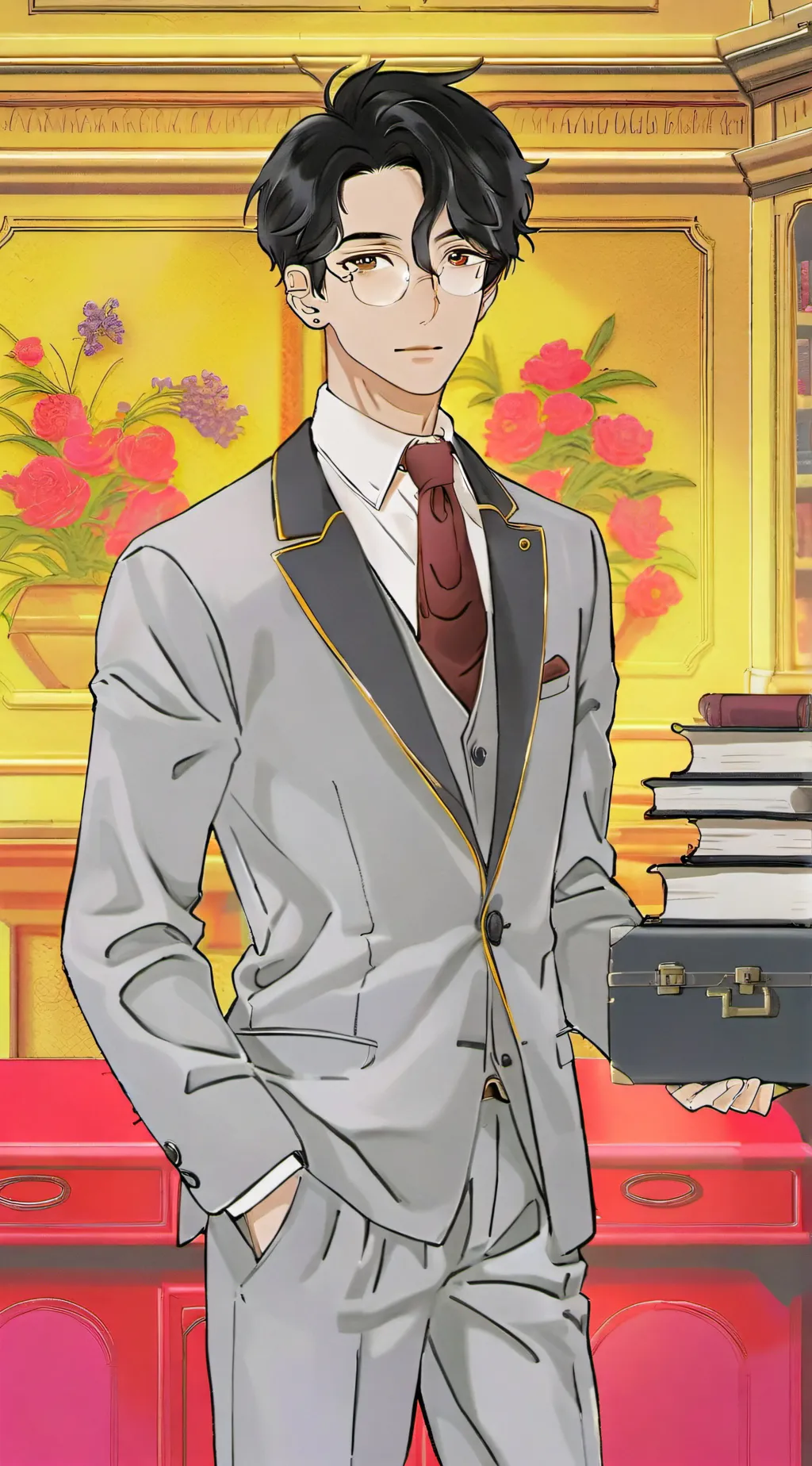 ai character: Kai background