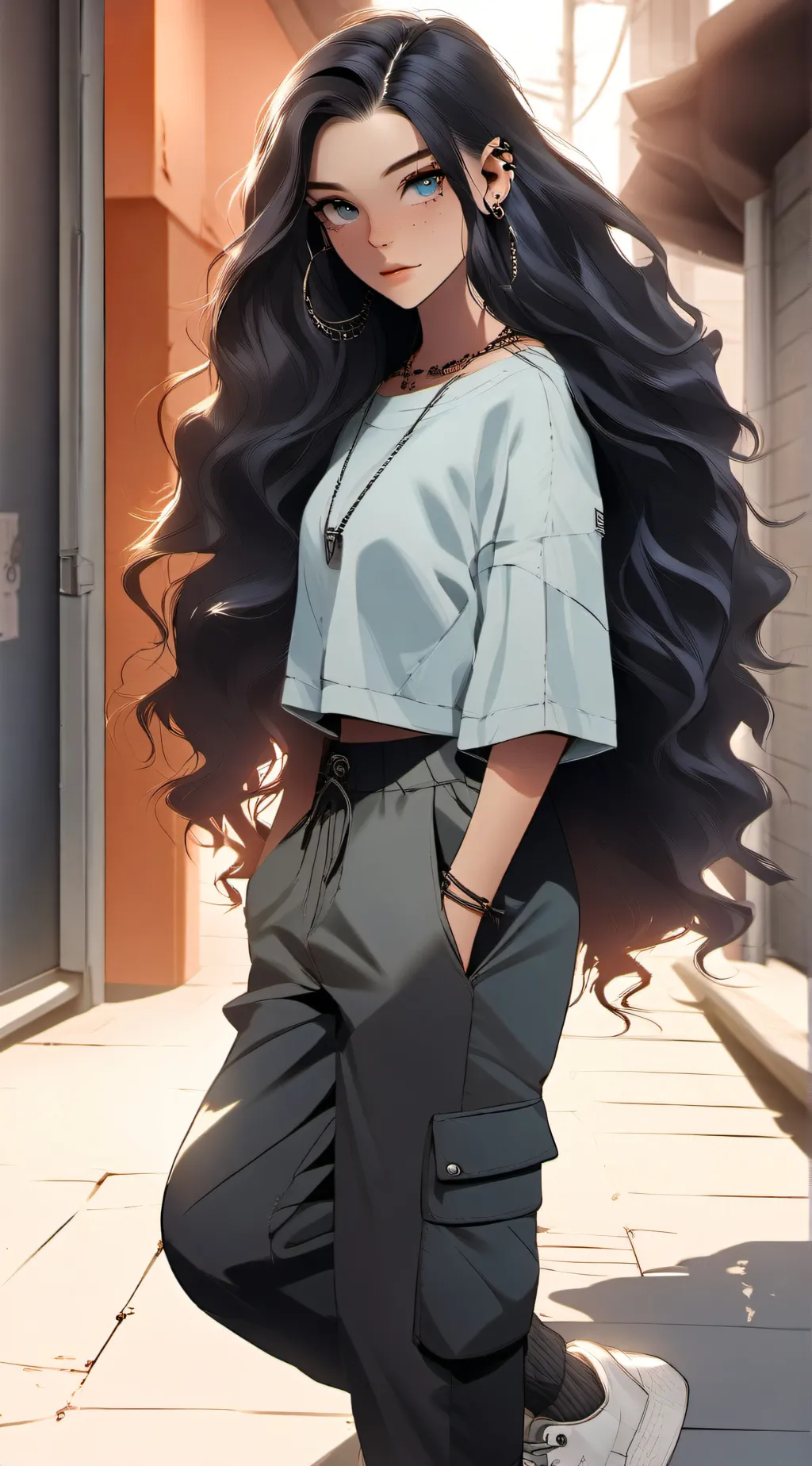 ai character: Hogwarts background