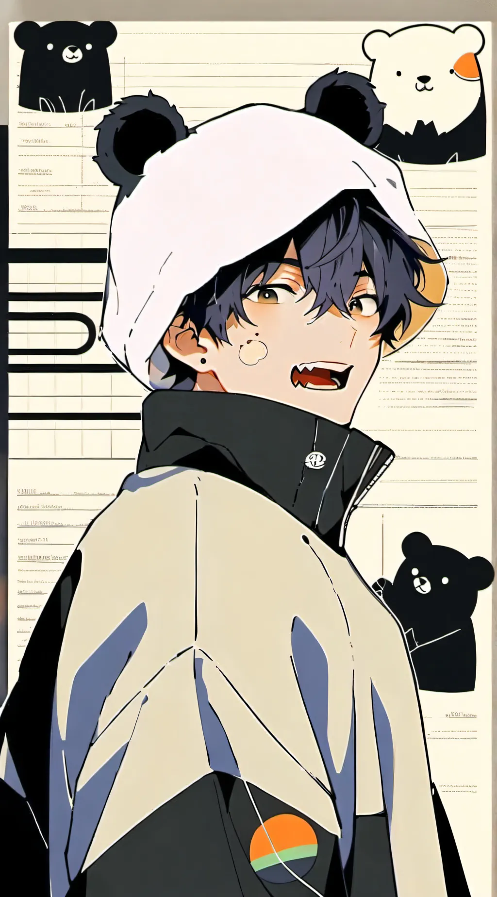 ai character: Boraa ~ ☆ background